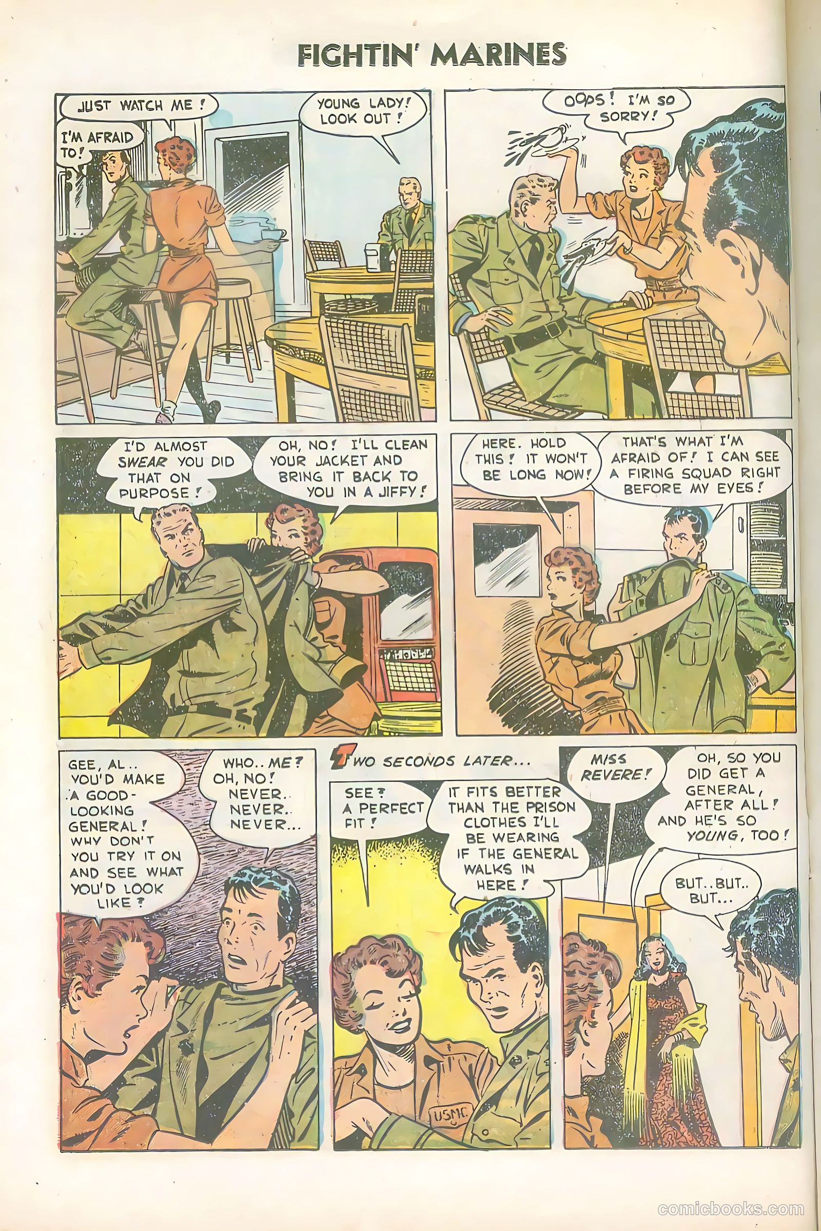 Fightin' Marines #16 (1955) — page 14 of 36