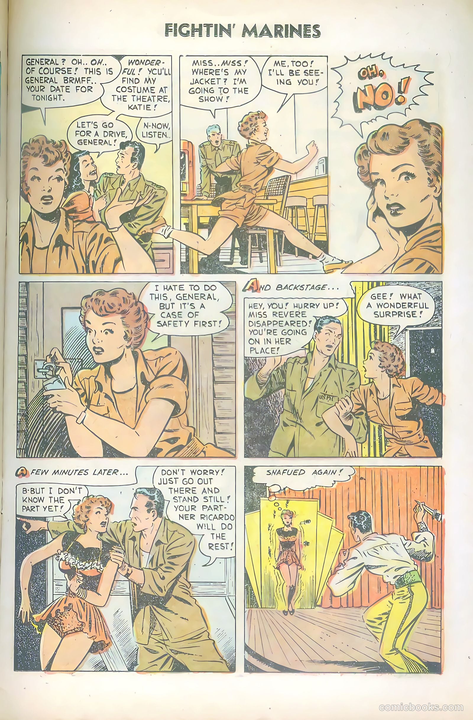 Fightin' Marines #16 (1955) — page 15 of 36