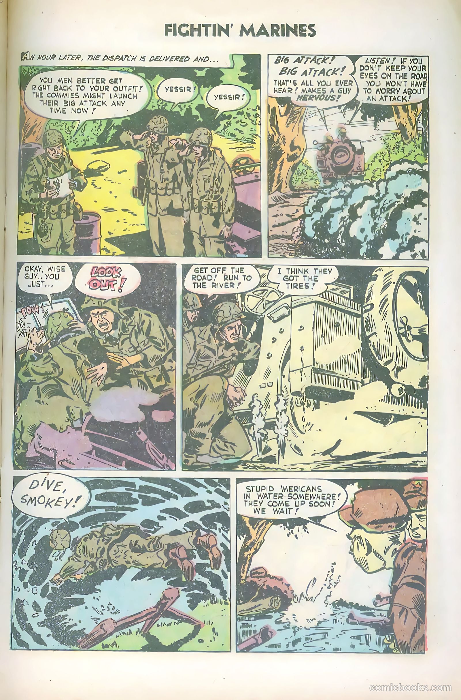 Fightin' Marines #16 (1955) — page 17 of 36