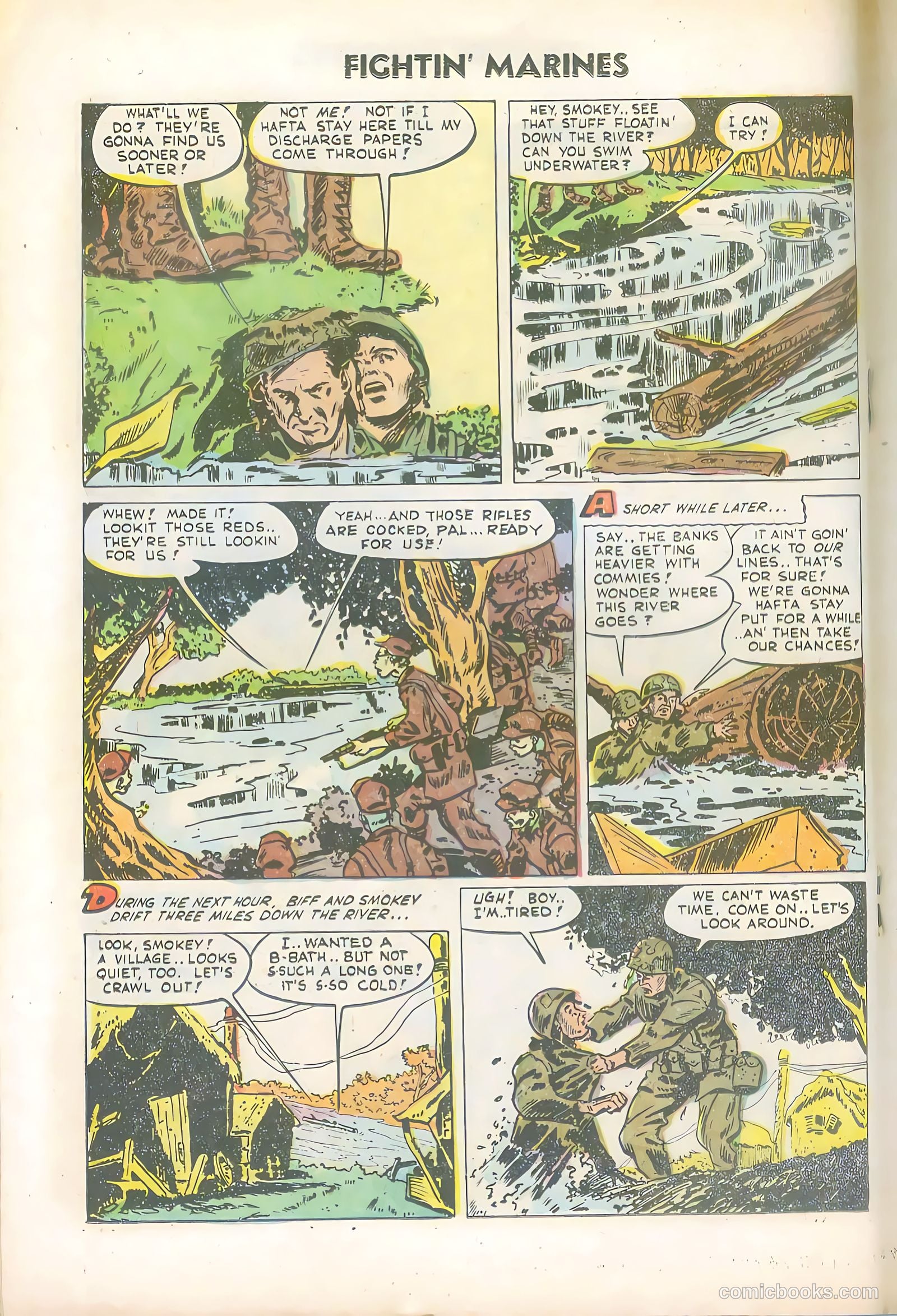 Fightin' Marines #16 (1955) — page 18 of 36