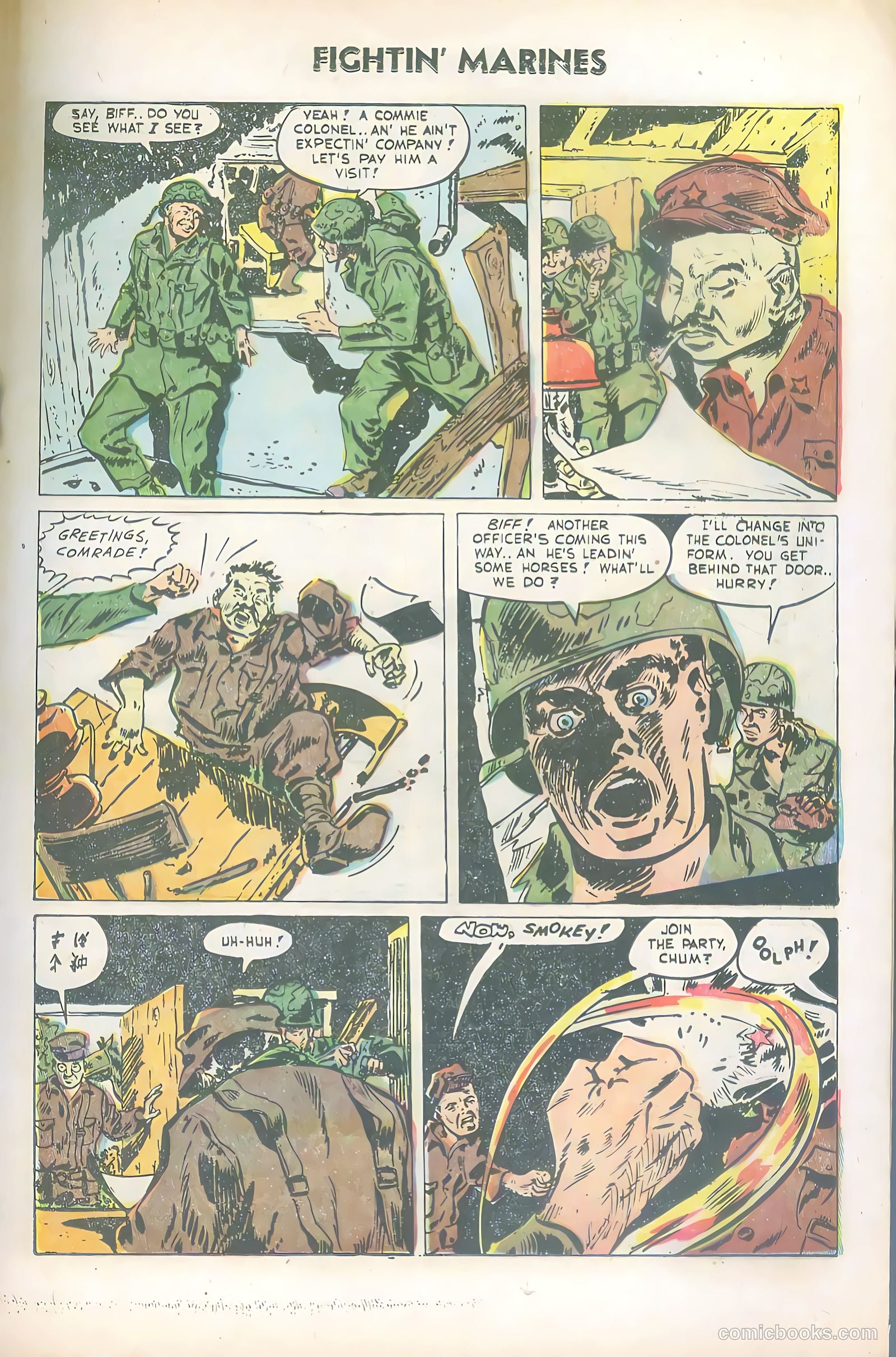 Fightin' Marines #16 (1955) — page 19 of 36