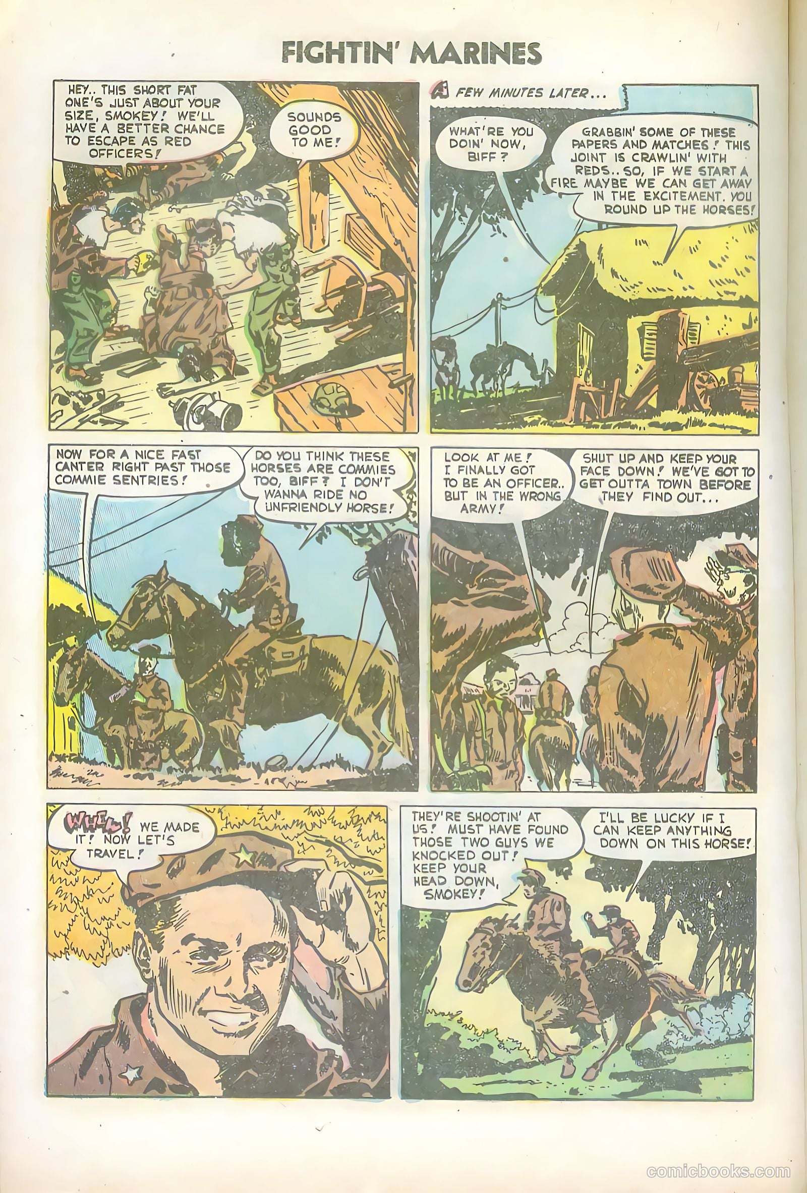 Fightin' Marines #16 (1955) — page 20 of 36