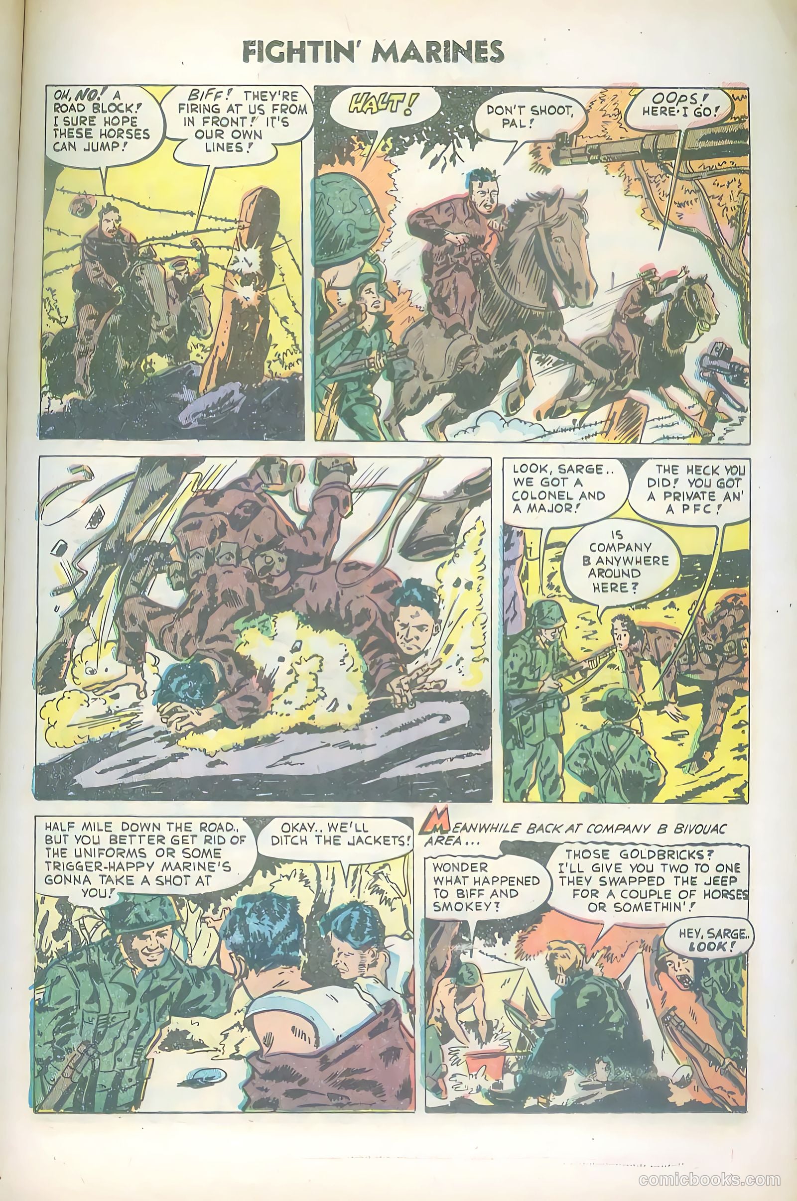 Fightin' Marines #16 (1955) — page 21 of 36