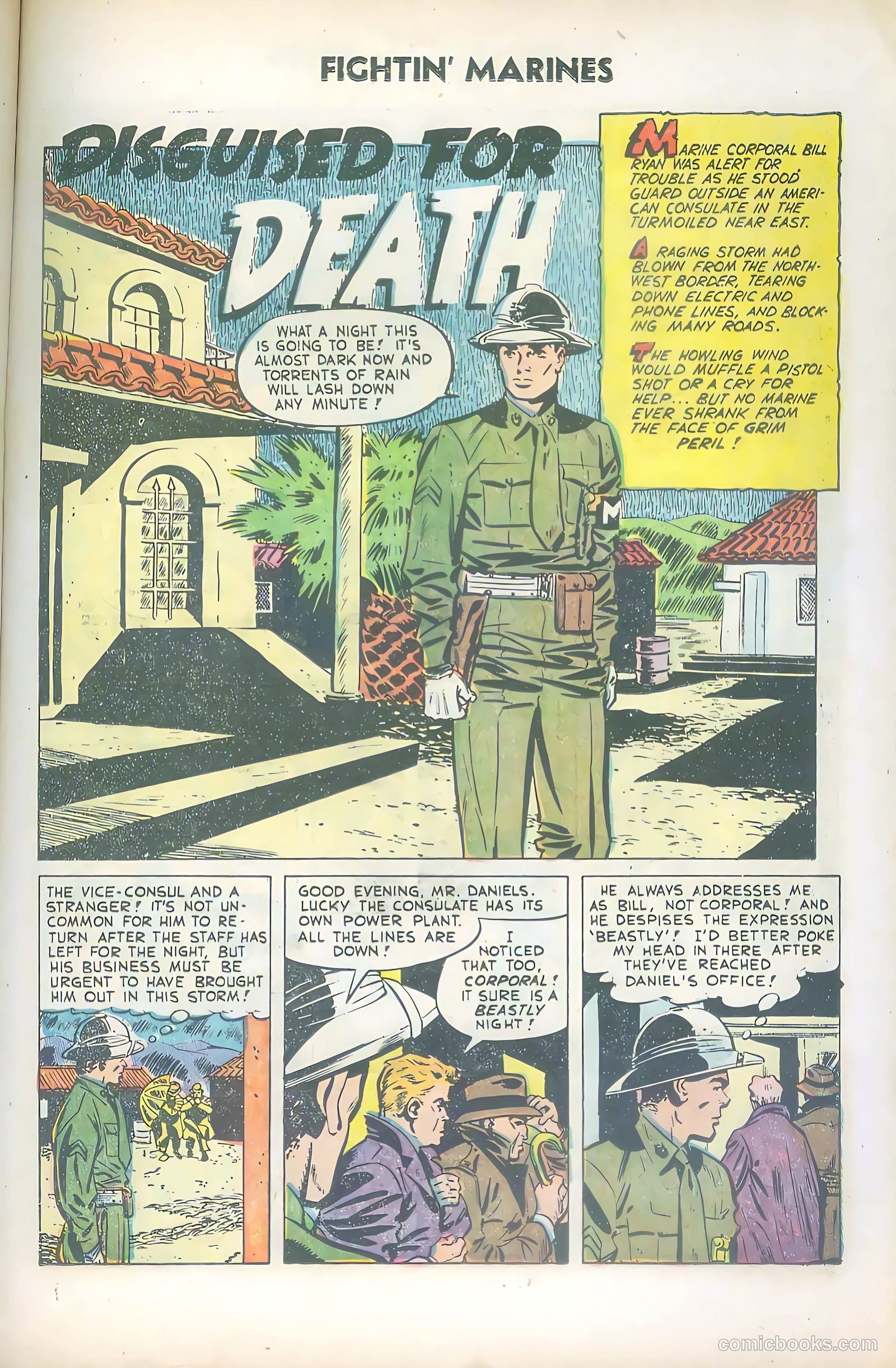 Fightin' Marines #16 (1955) — page 23 of 36