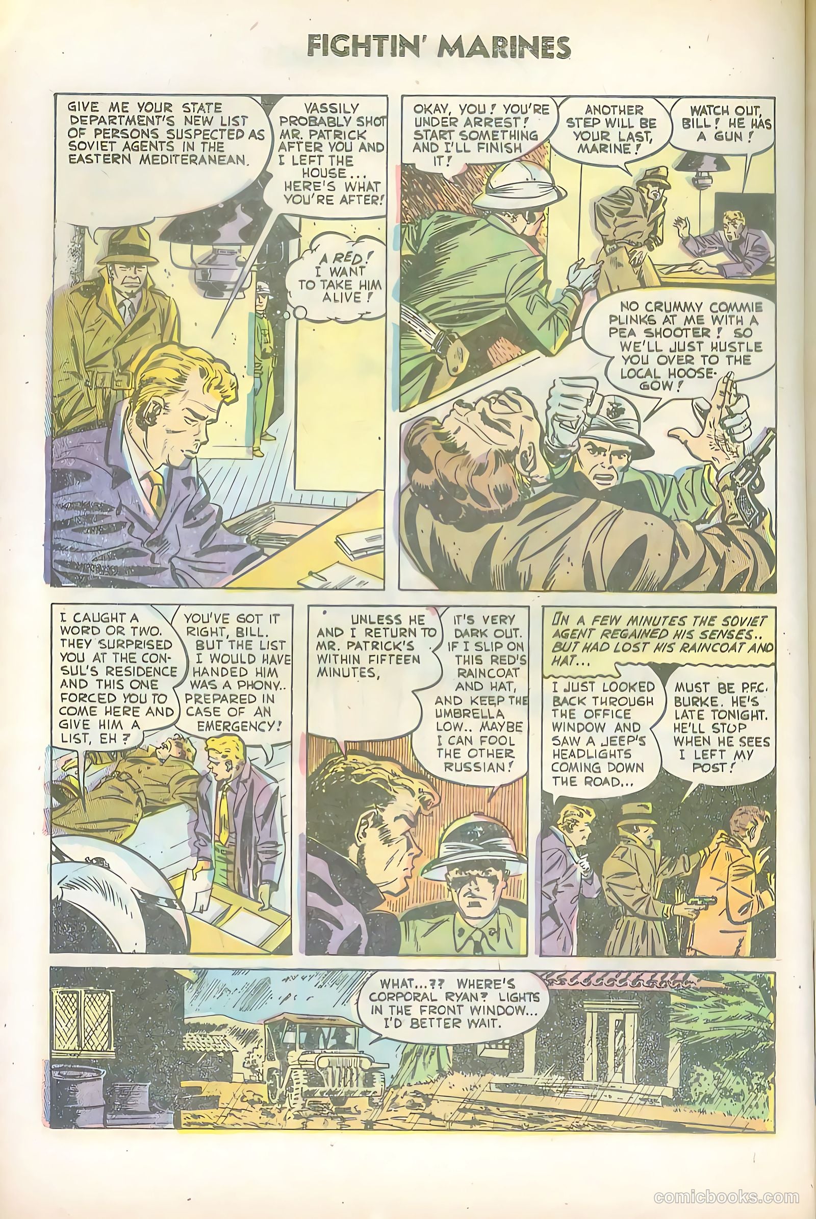 Fightin' Marines #16 (1955) — page 24 of 36