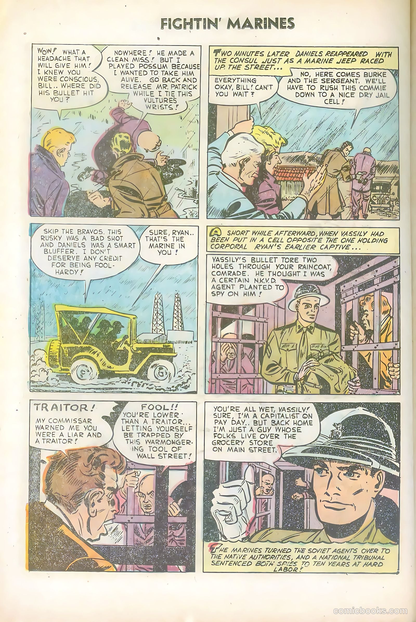 Fightin' Marines #16 (1955) — page 26 of 36