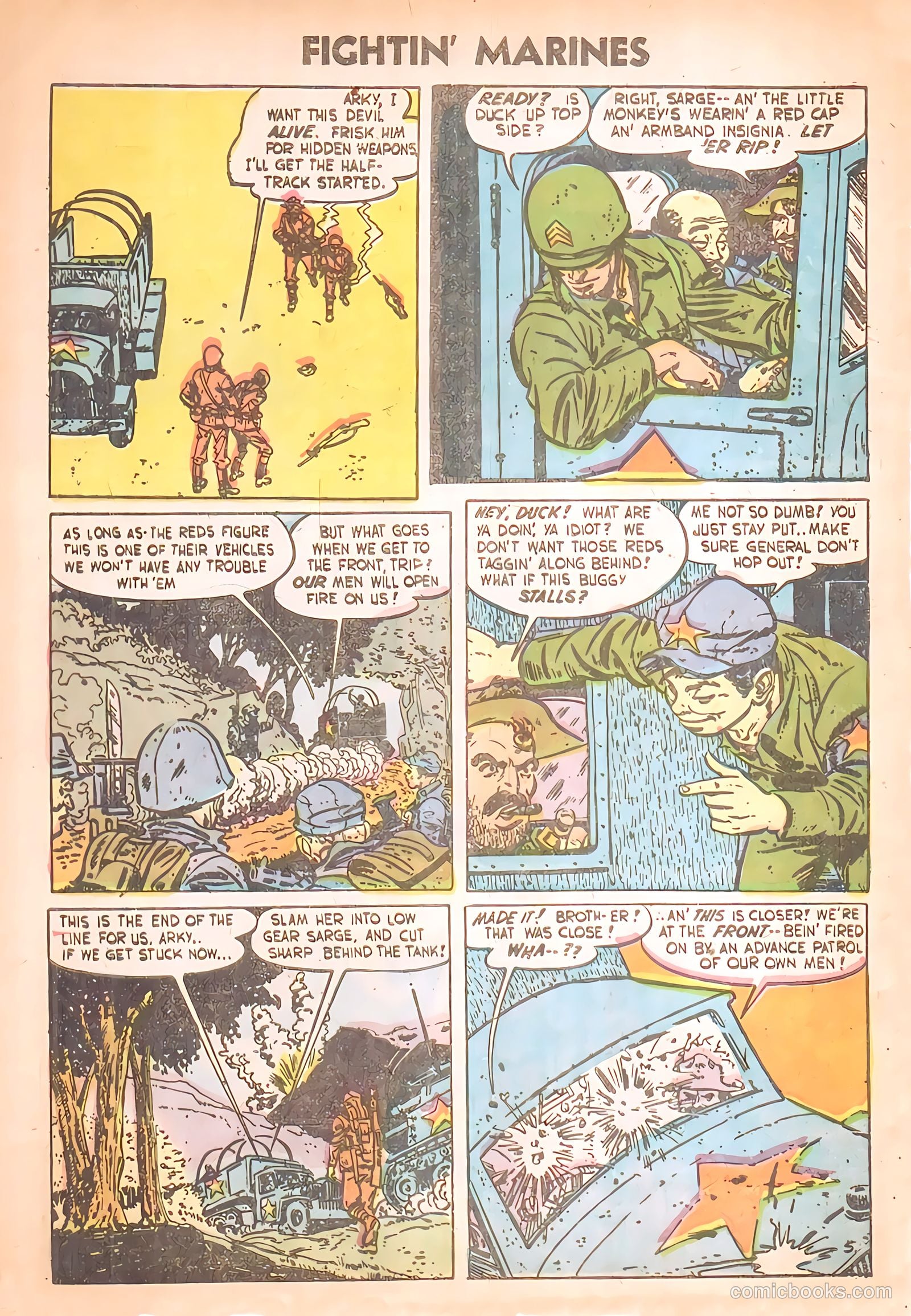 Fightin' Marines #17 (1956) — page 8 of 36