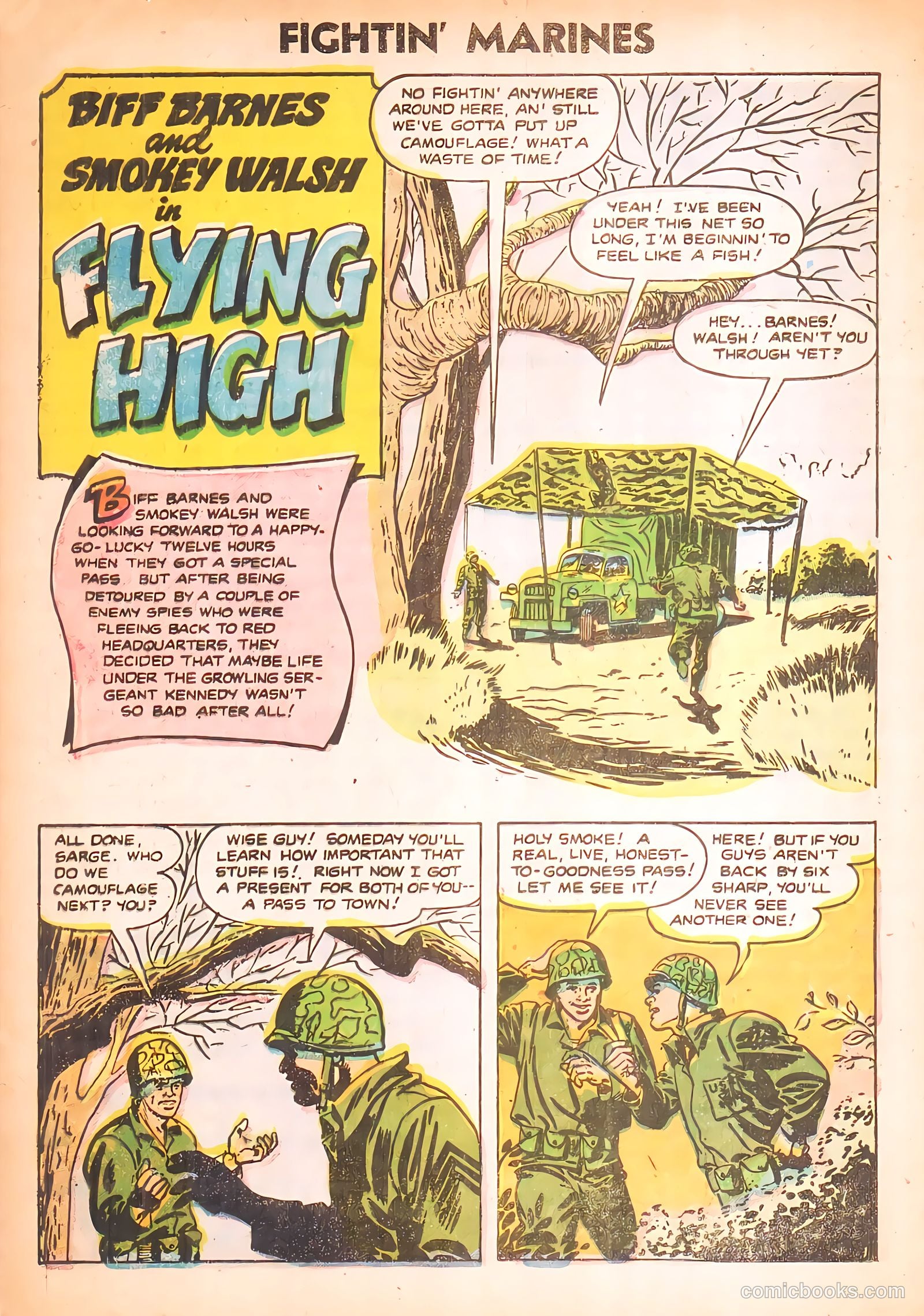 Fightin' Marines #17 (1956) — page 20 of 36