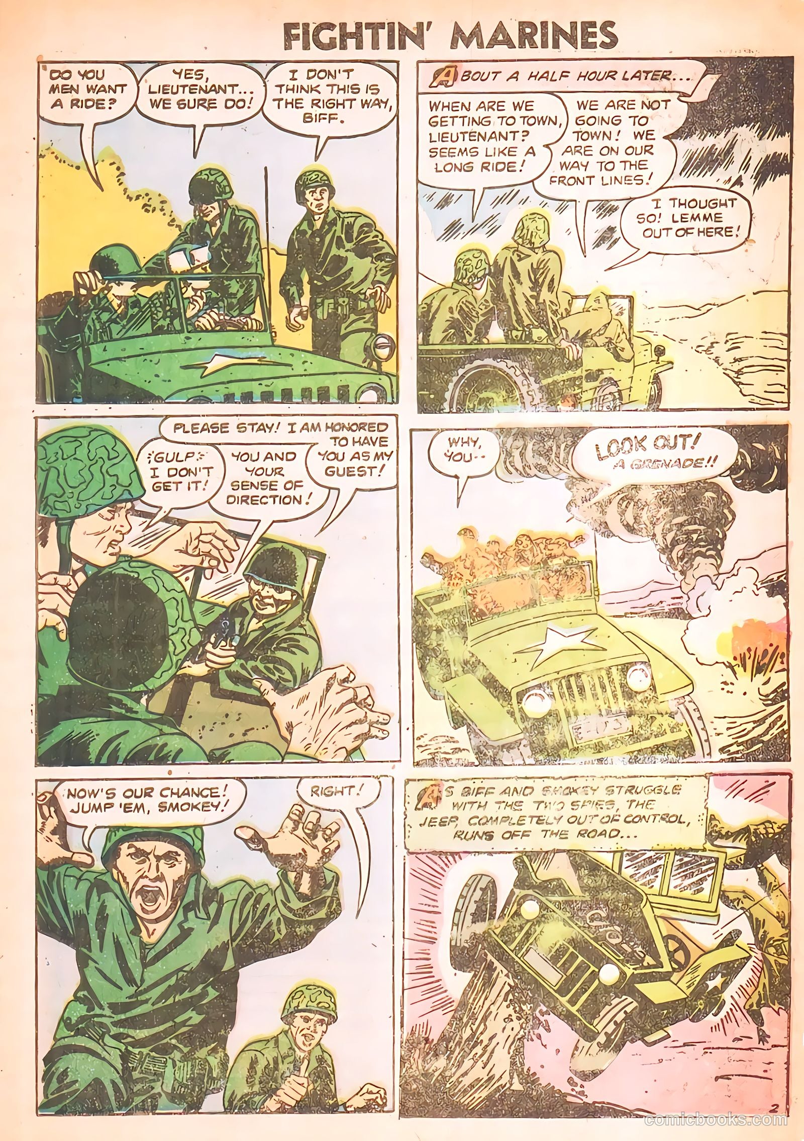 Fightin' Marines #17 (1956) — page 21 of 36