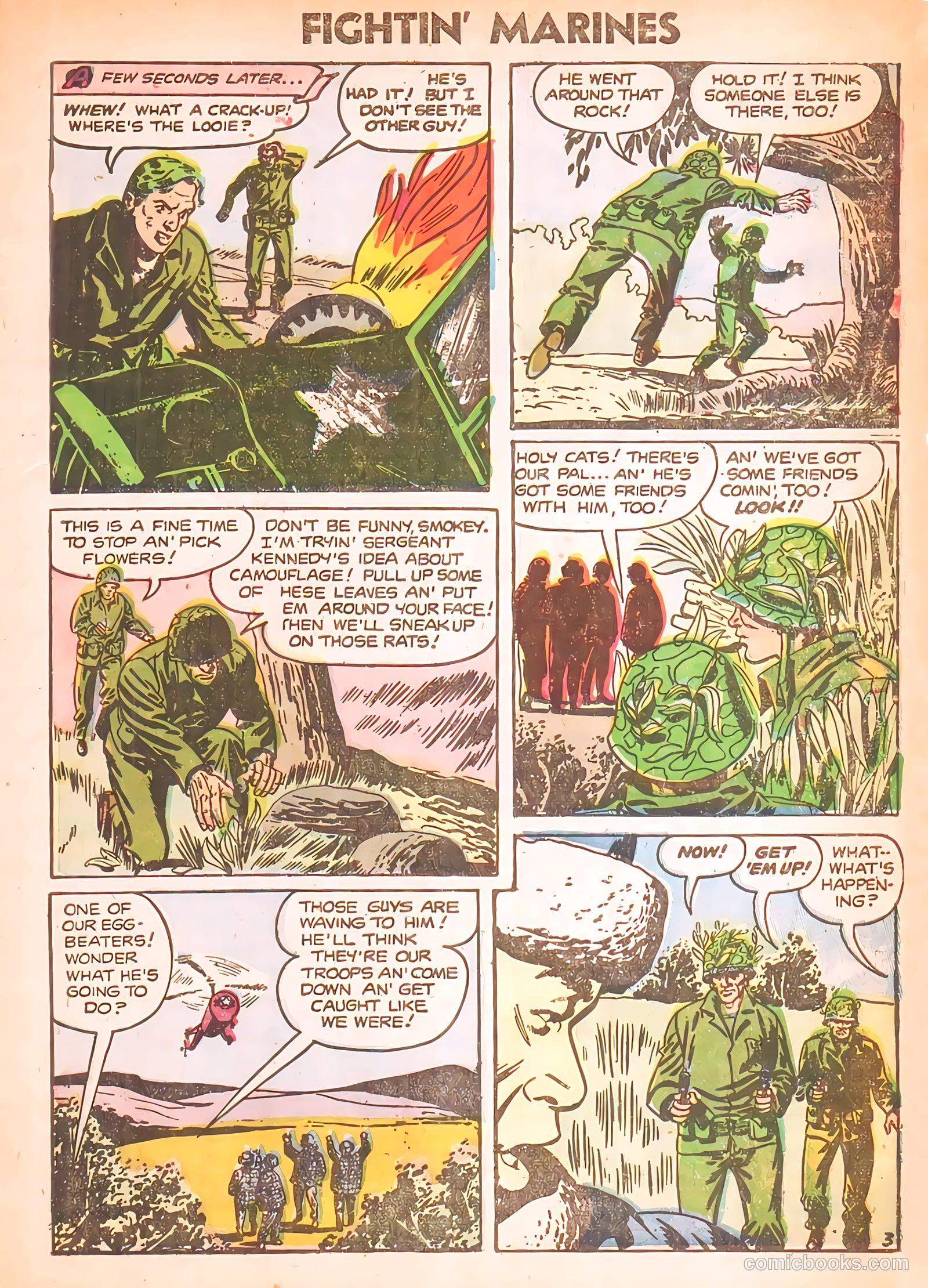 Fightin' Marines #17 (1956) — page 23 of 36