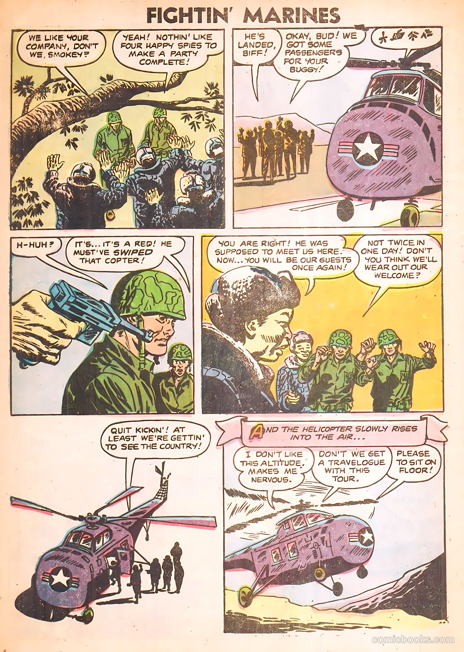 Fightin' Marines #17 (1956) — page 24 of 36