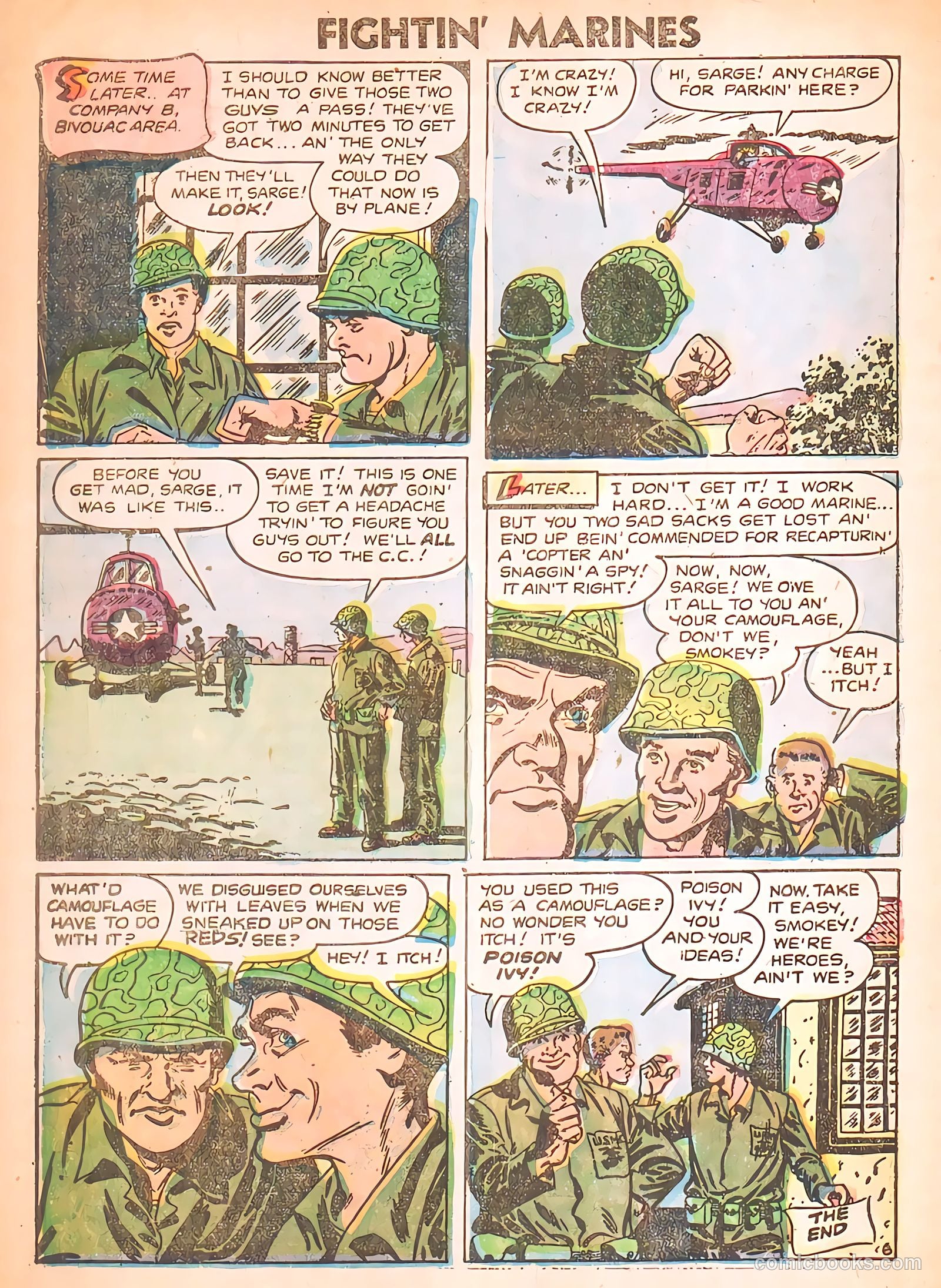 Fightin' Marines #17 (1956) — page 26 of 36