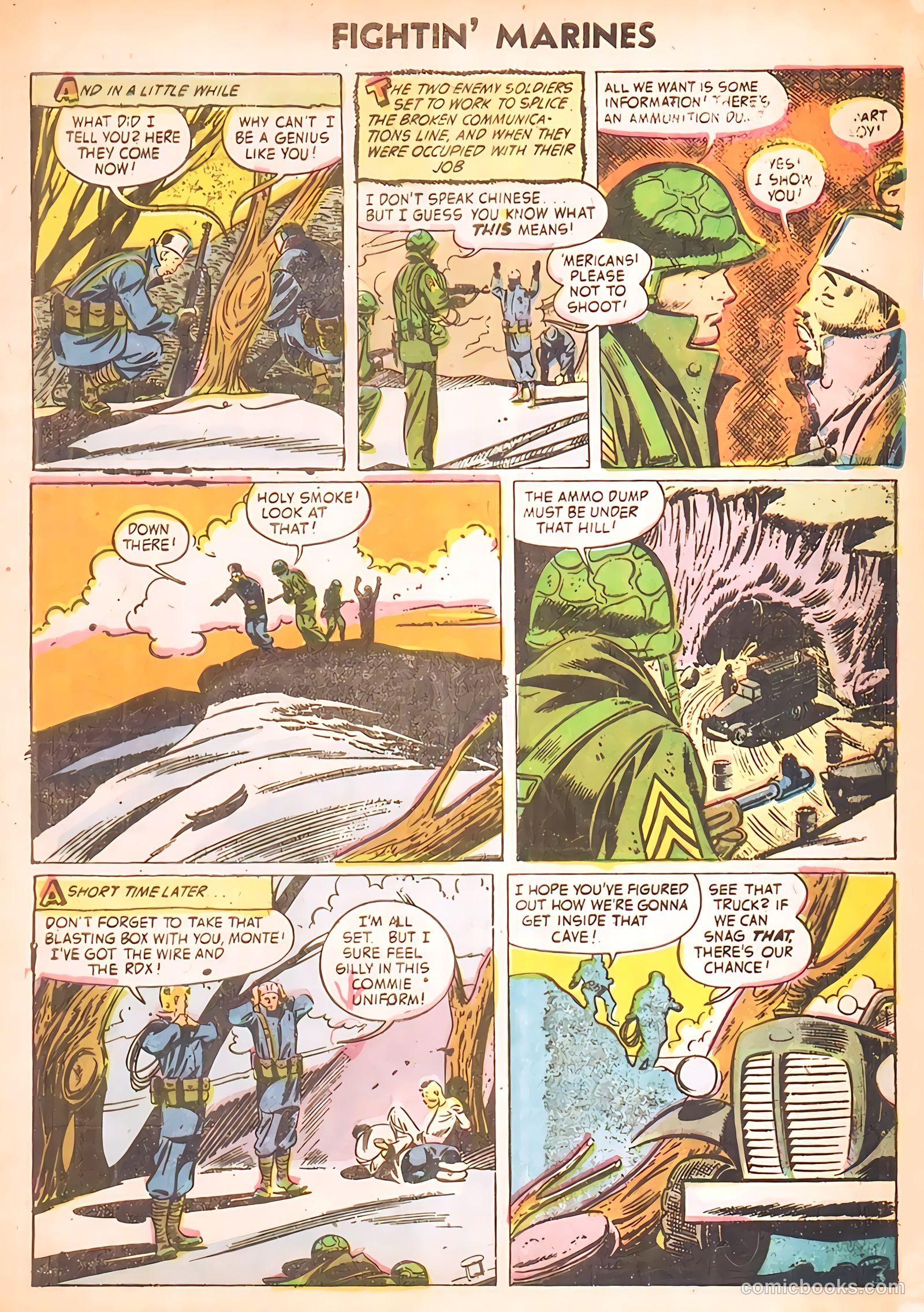 Fightin' Marines #17 (1956) — page 29 of 36