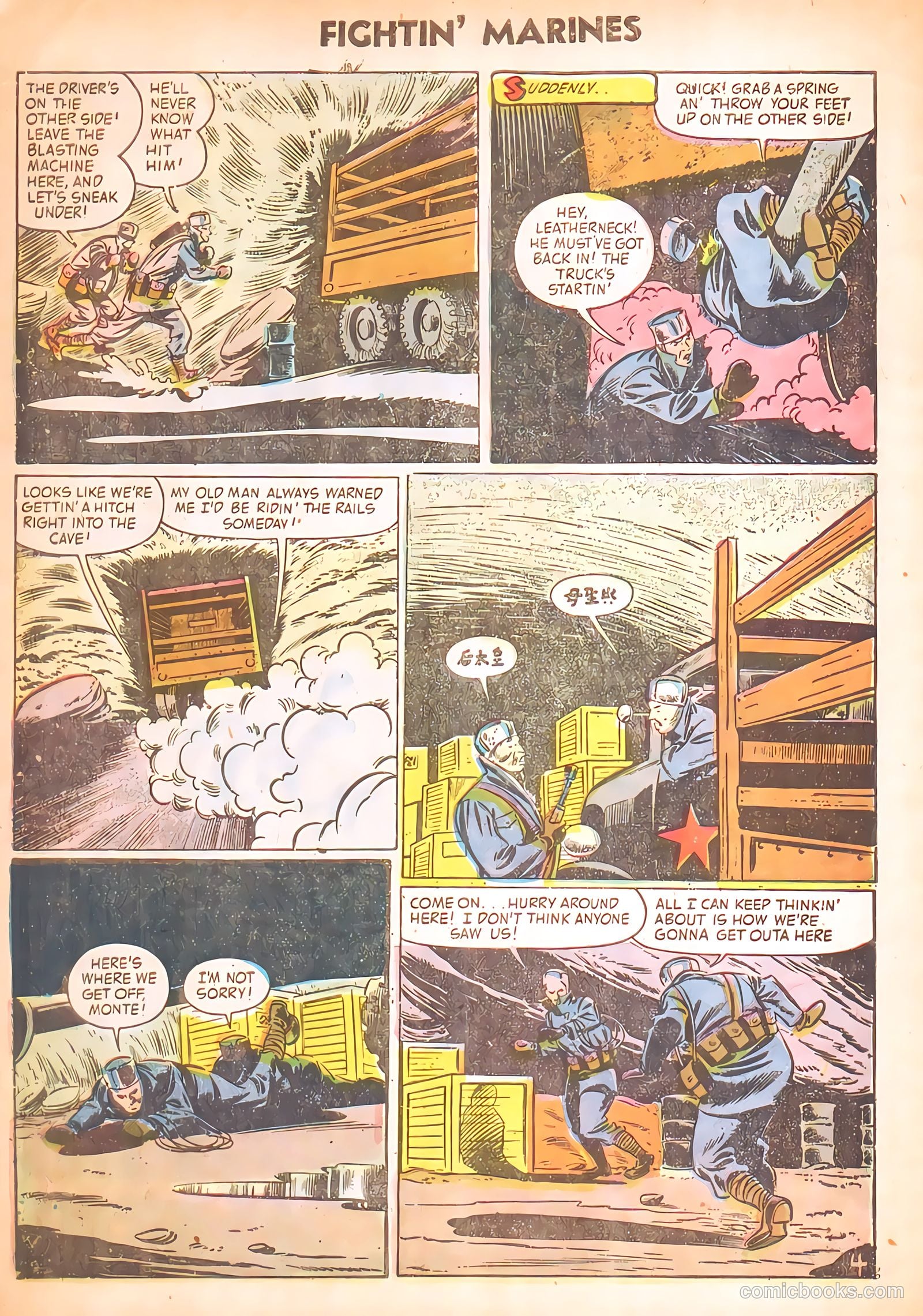 Fightin' Marines #17 (1956) — page 30 of 36