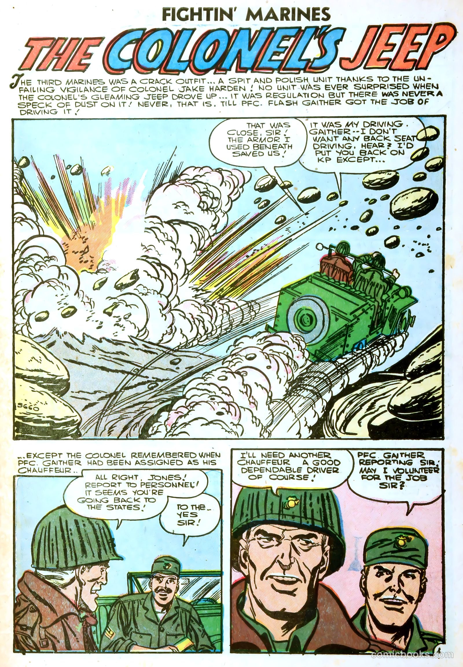 Fightin' Marines #18 (1956) — page 3 of 37
