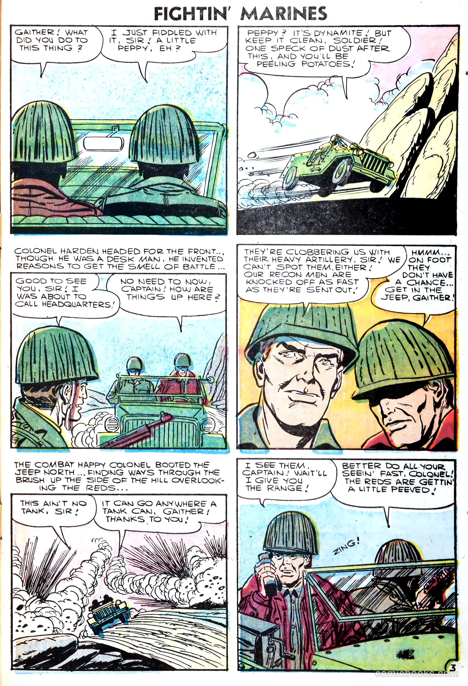 Fightin' Marines #18 (1956) — page 5 of 37
