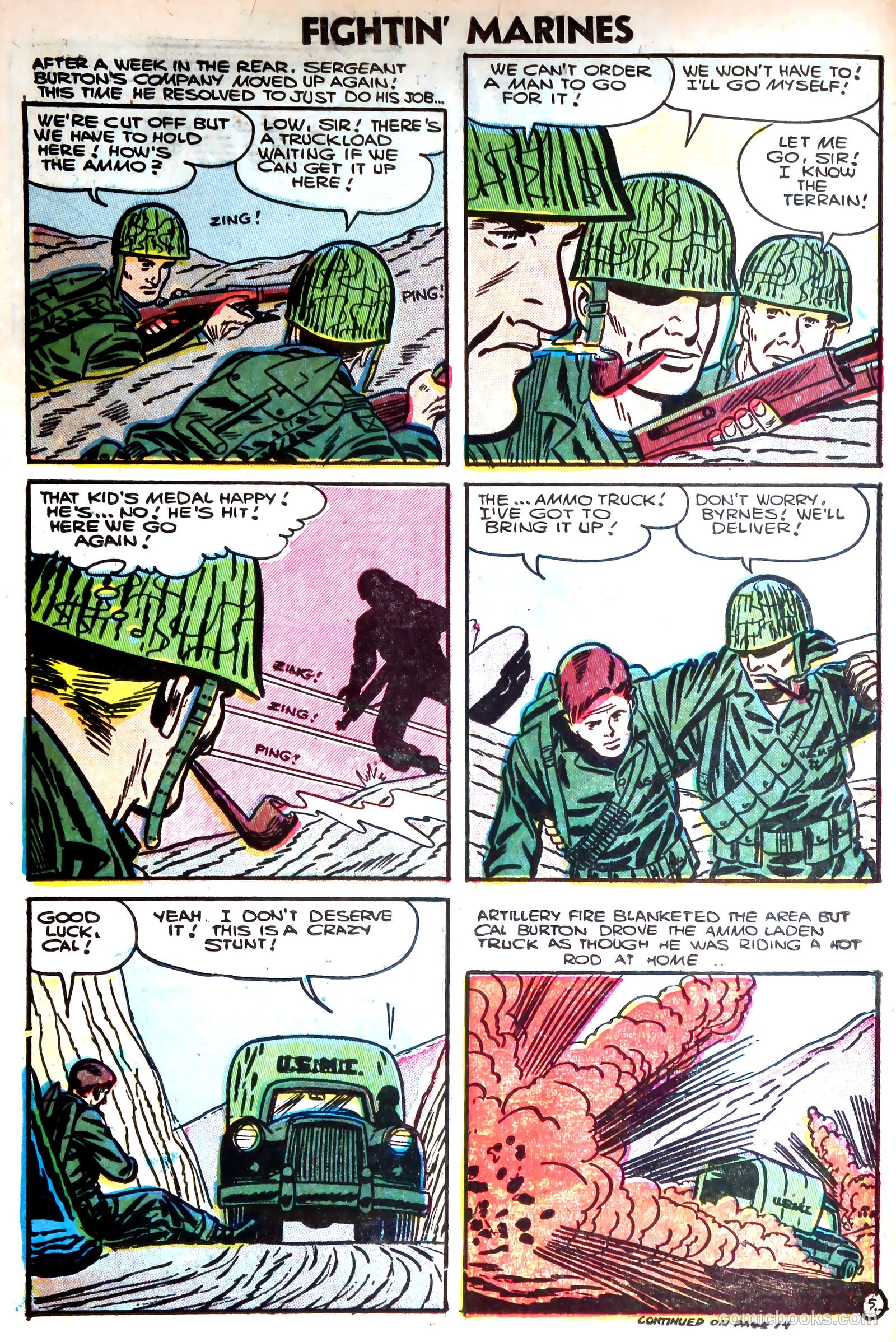 Fightin' Marines #18 (1956) — page 14 of 37
