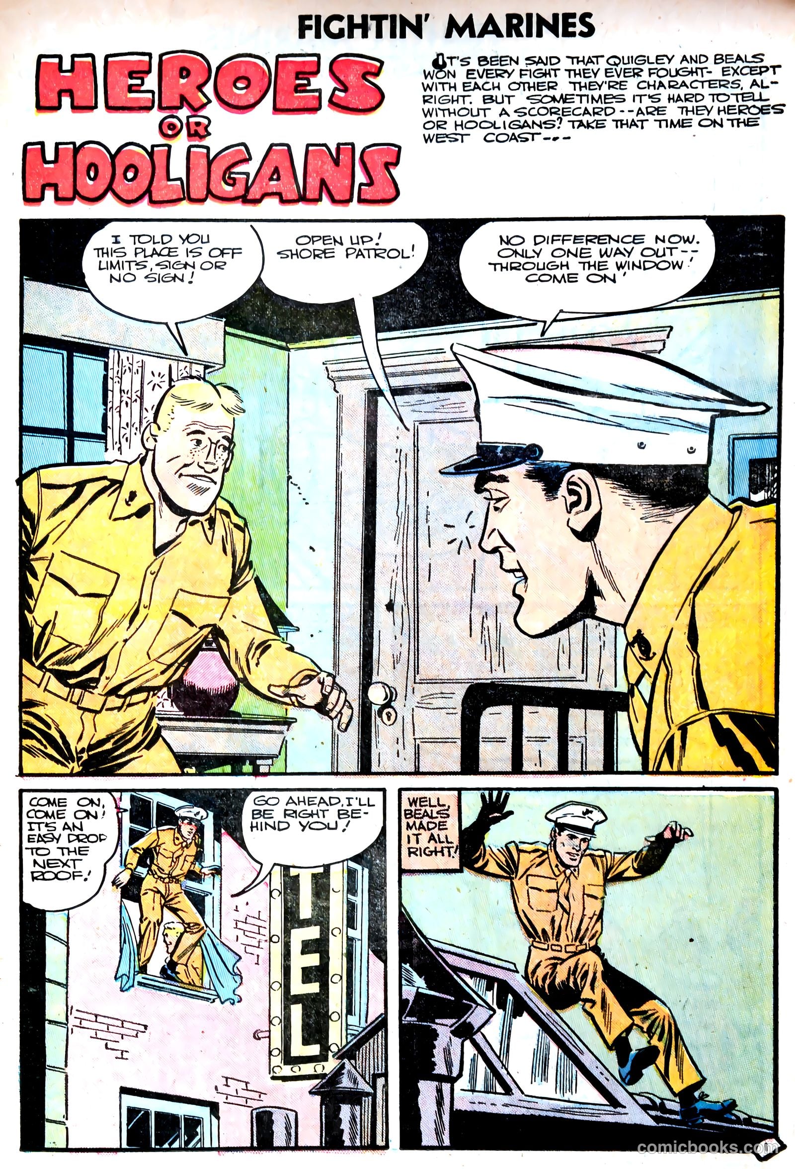 Fightin' Marines #18 (1956) — page 19 of 37
