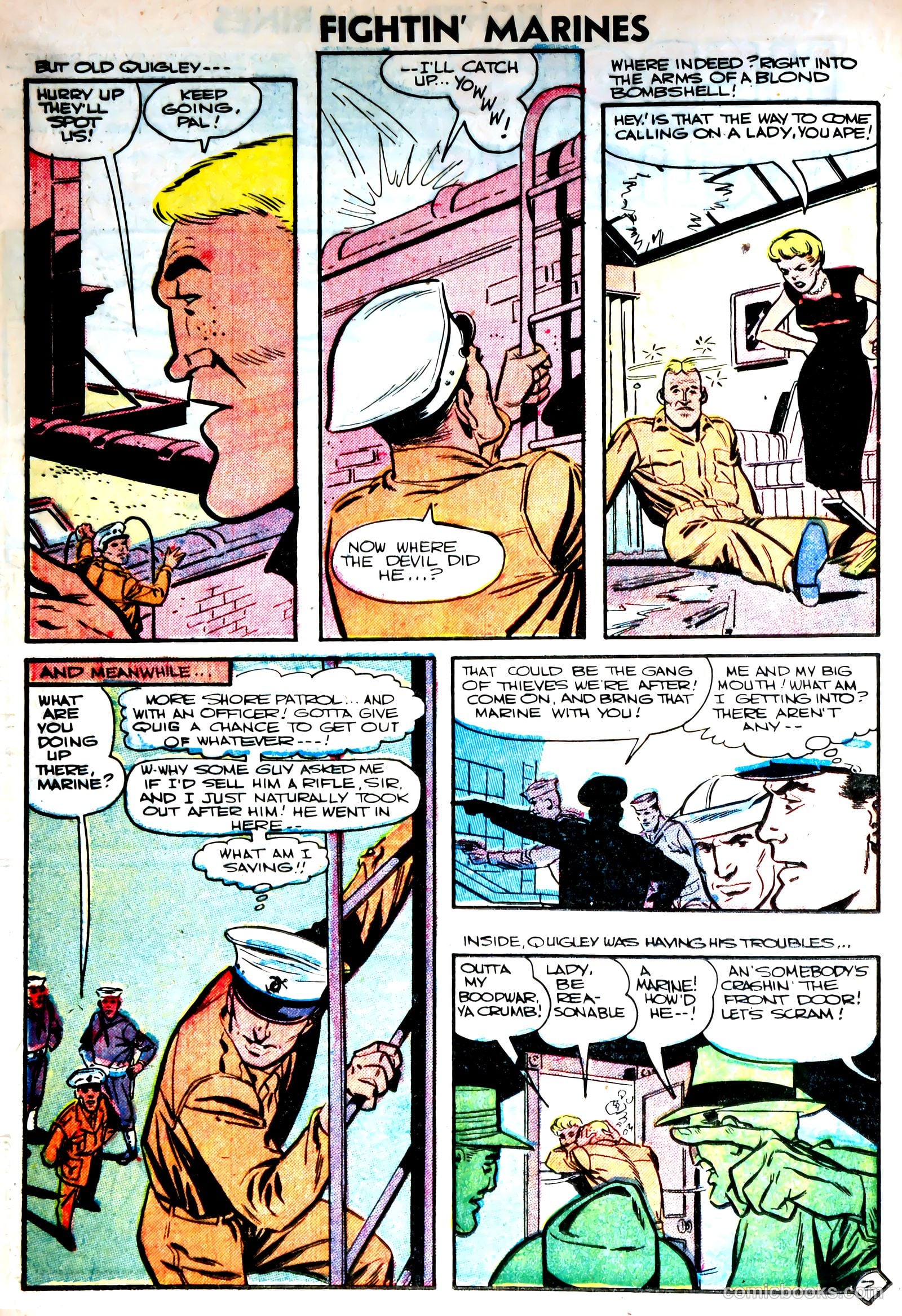 Fightin' Marines #18 (1956) — page 20 of 37