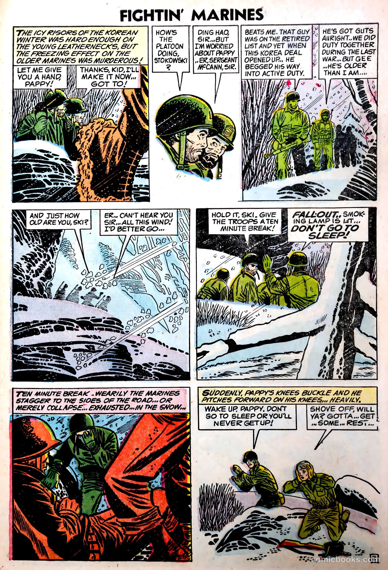 Fightin' Marines #18 (1956) — page 27 of 37