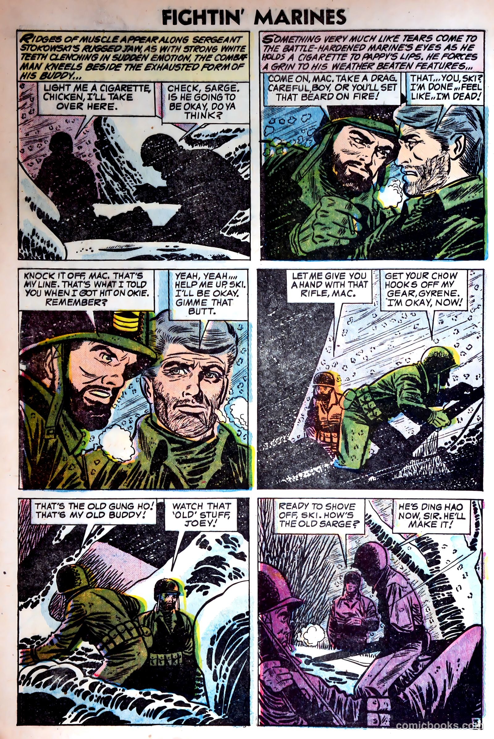 Fightin' Marines #18 (1956) — page 28 of 37
