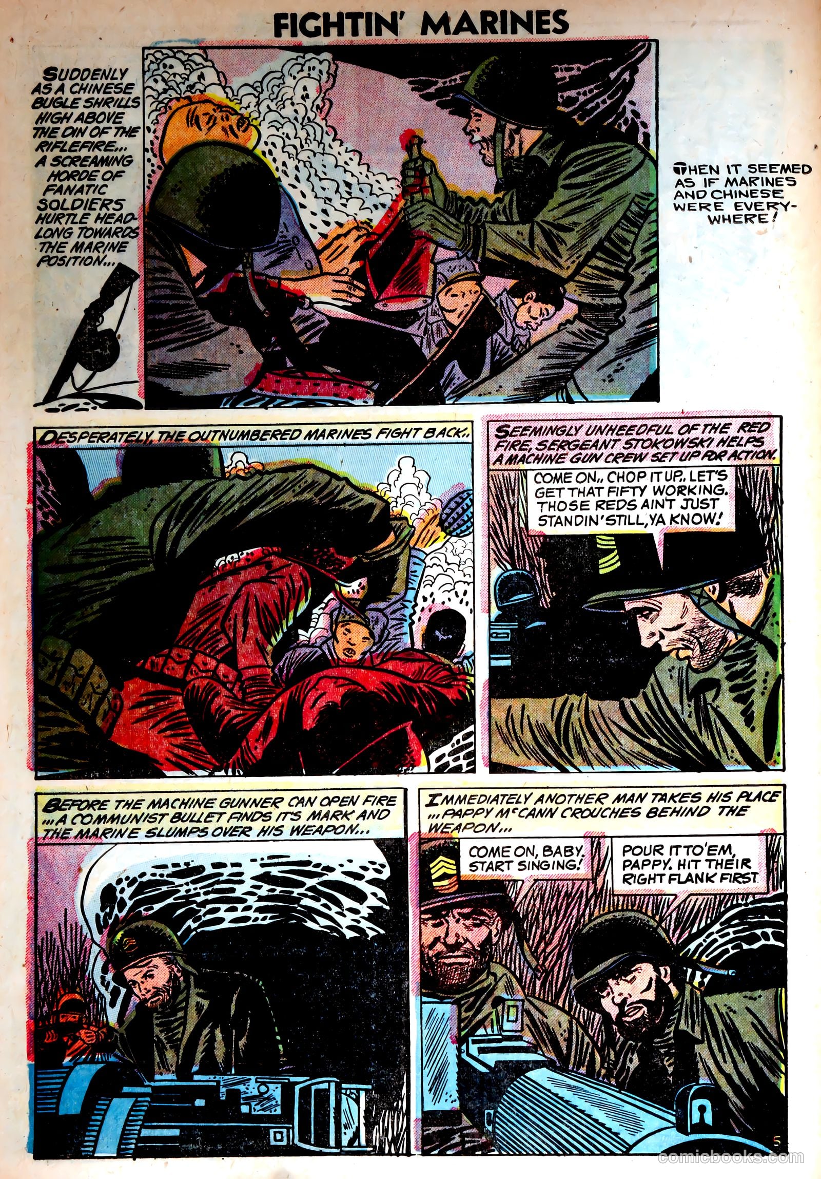 Fightin' Marines #18 (1956) — page 30 of 37