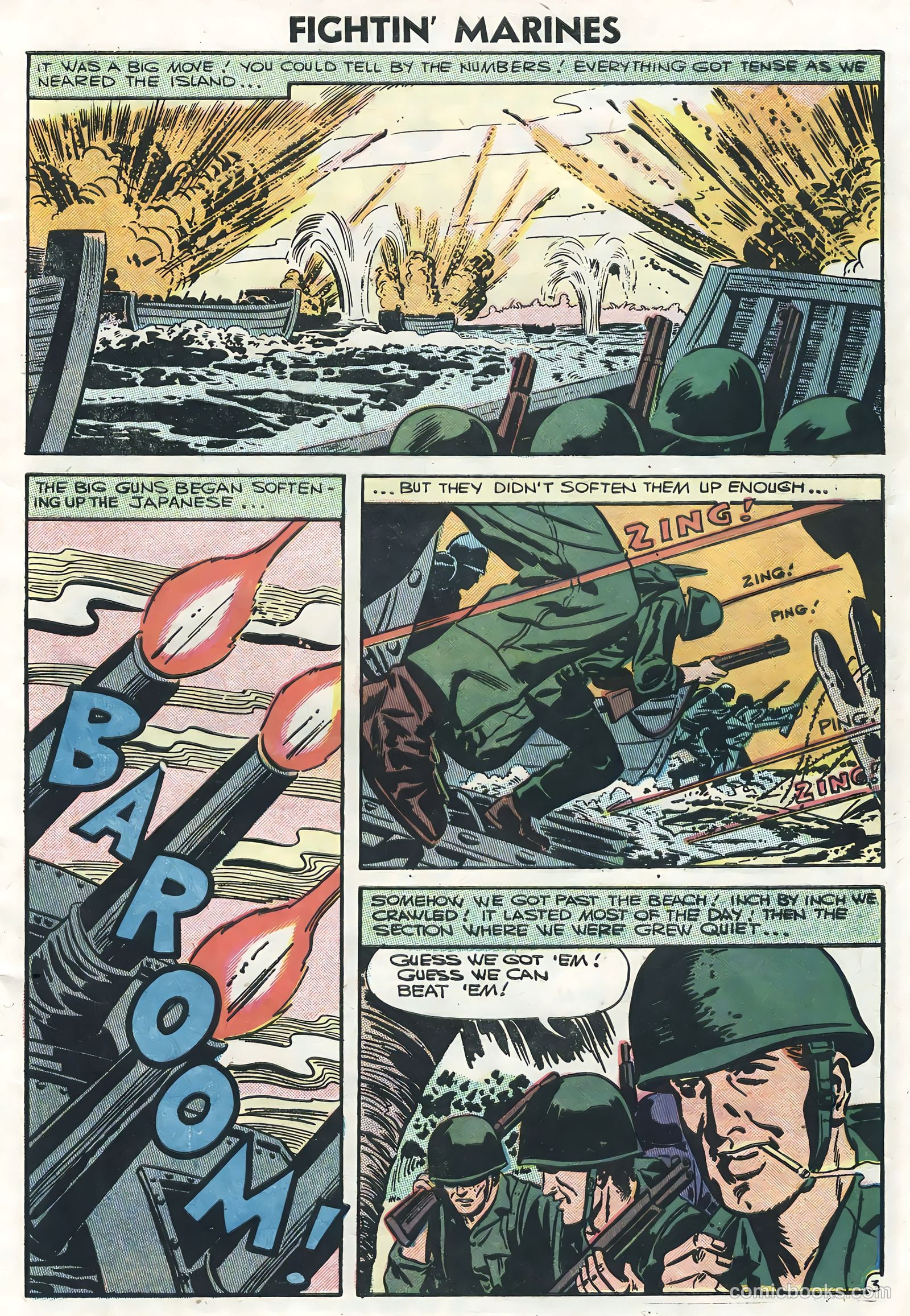 Fightin' Marines #19 (1956) — page 5 of 36