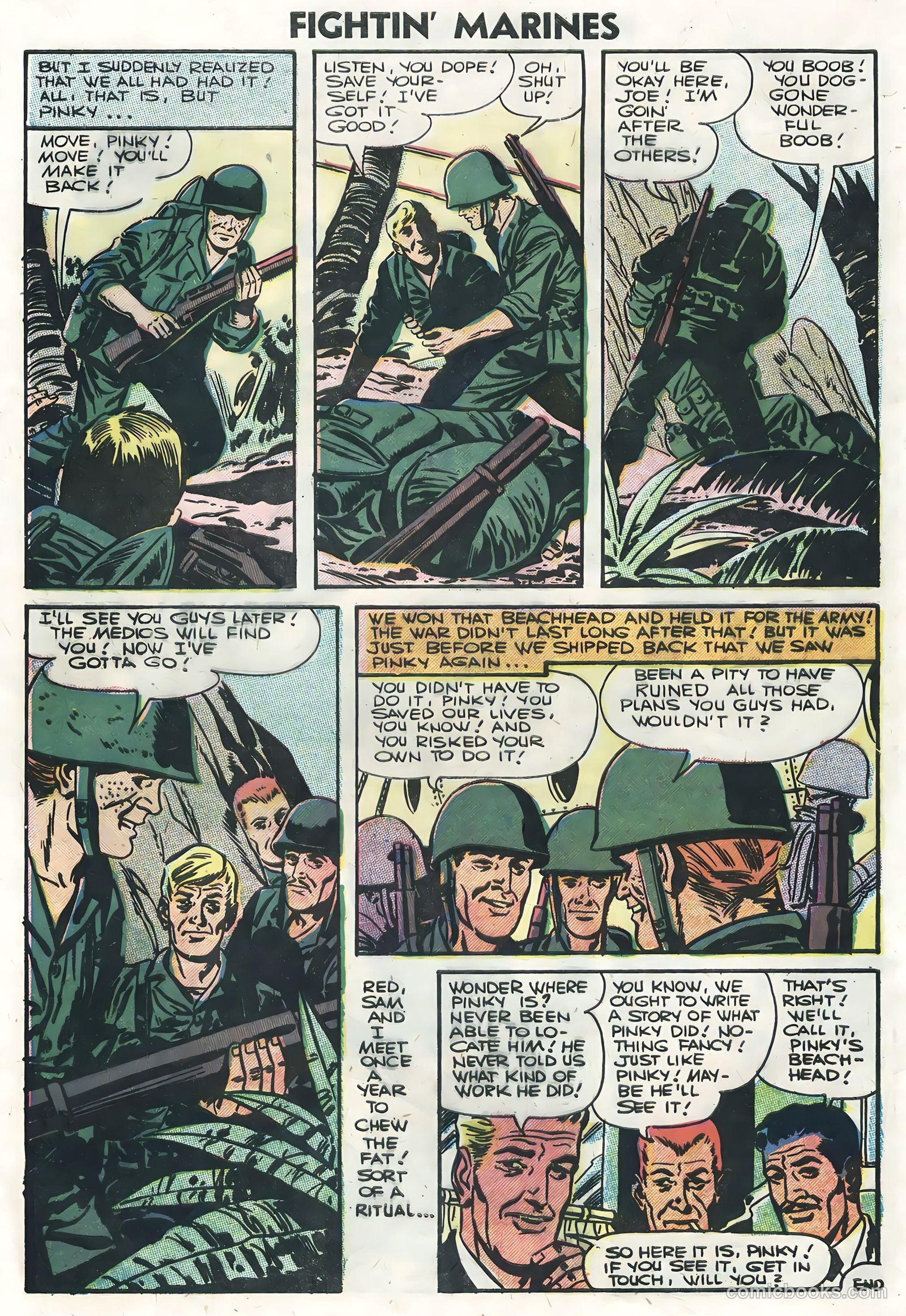 Fightin' Marines #19 (1956) — page 8 of 36