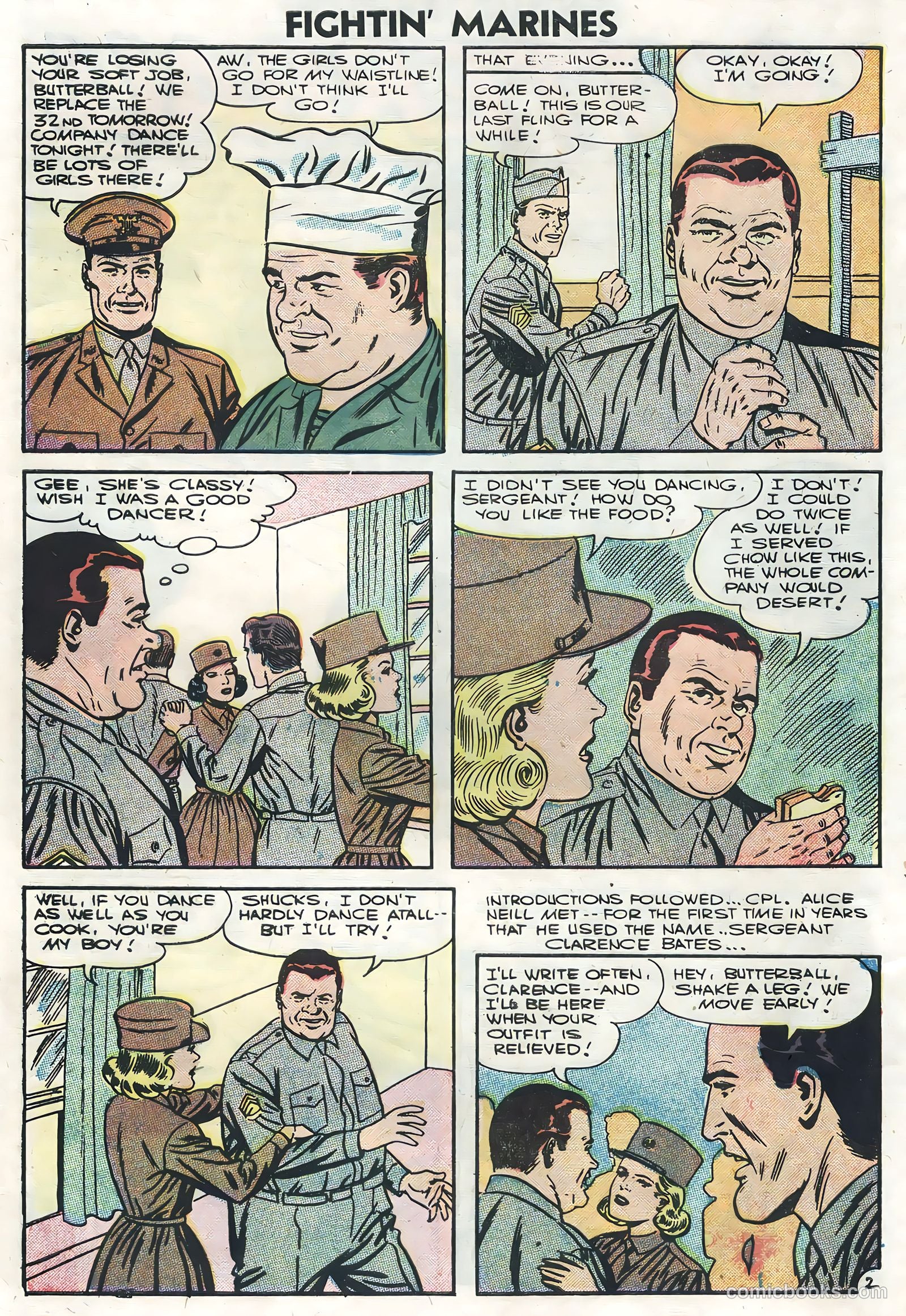 Fightin' Marines #19 (1956) — page 10 of 36