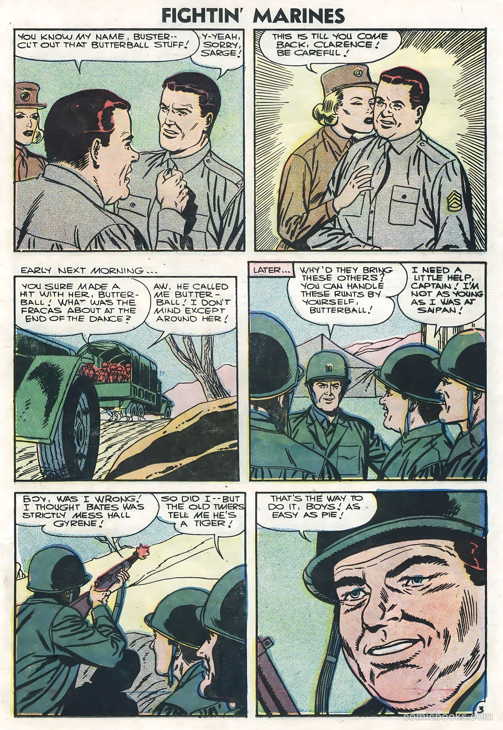 Fightin' Marines #19 (1956) — page 11 of 36