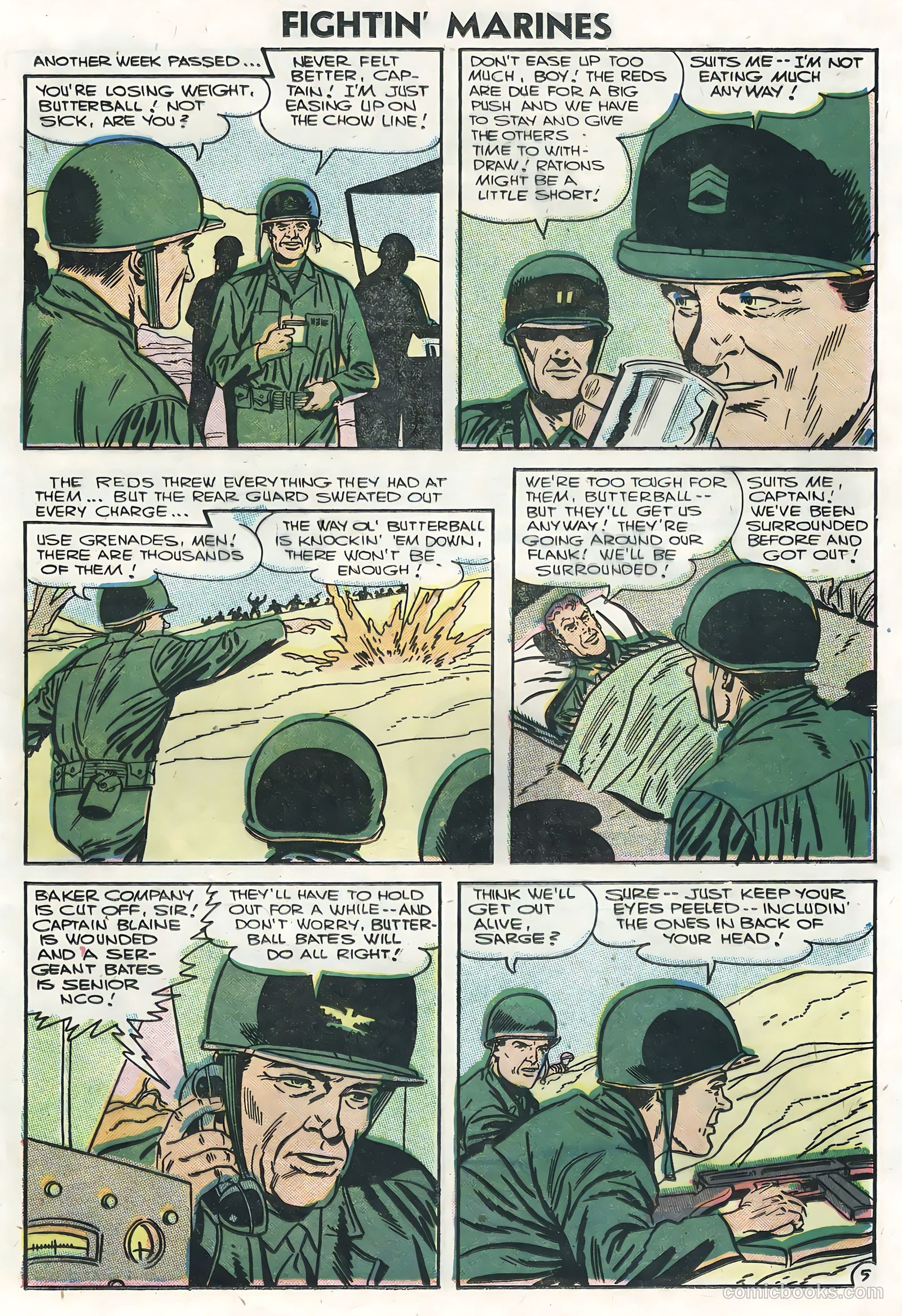 Fightin' Marines #19 (1956) — page 13 of 36