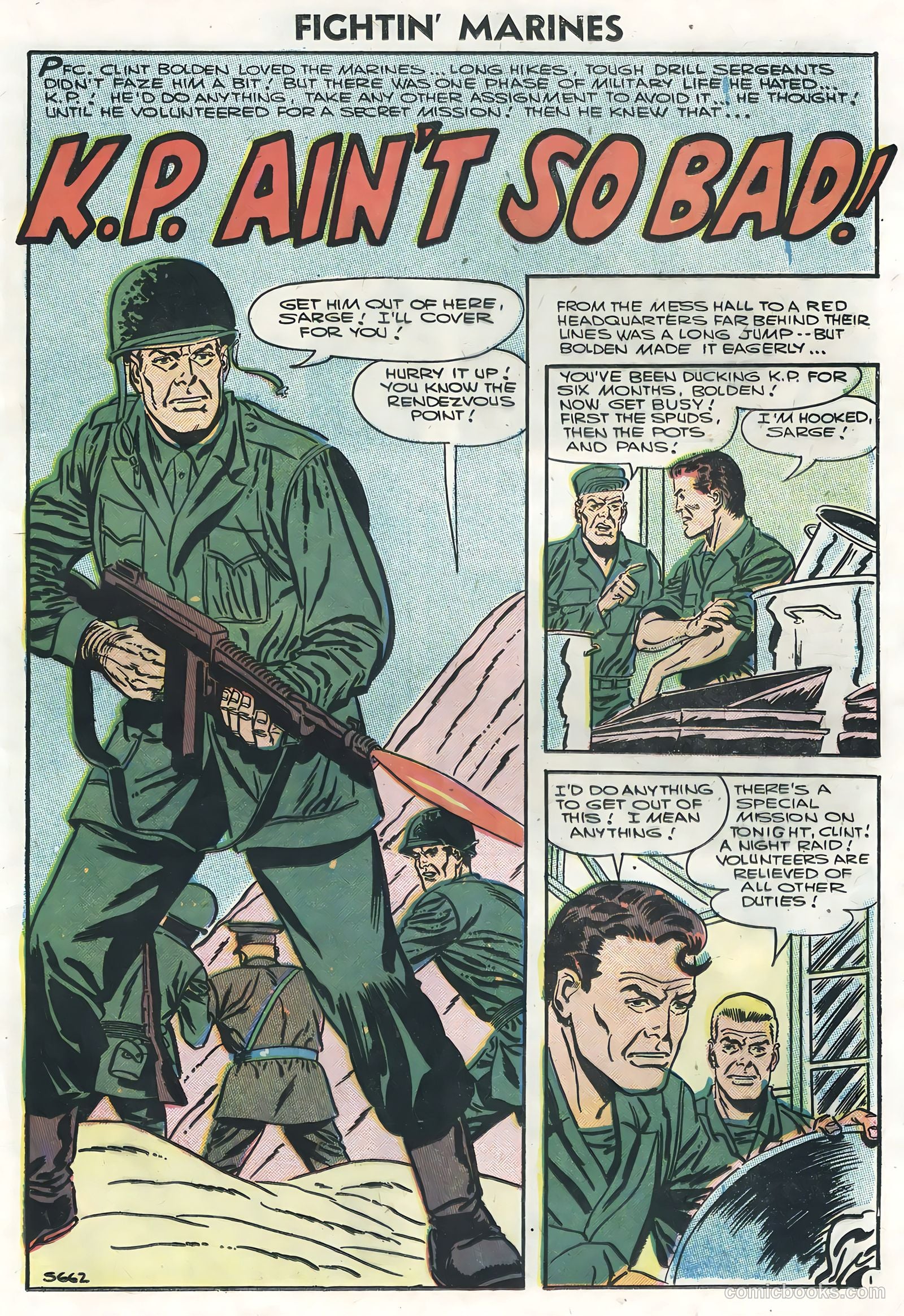 Fightin' Marines #19 (1956) — page 17 of 36