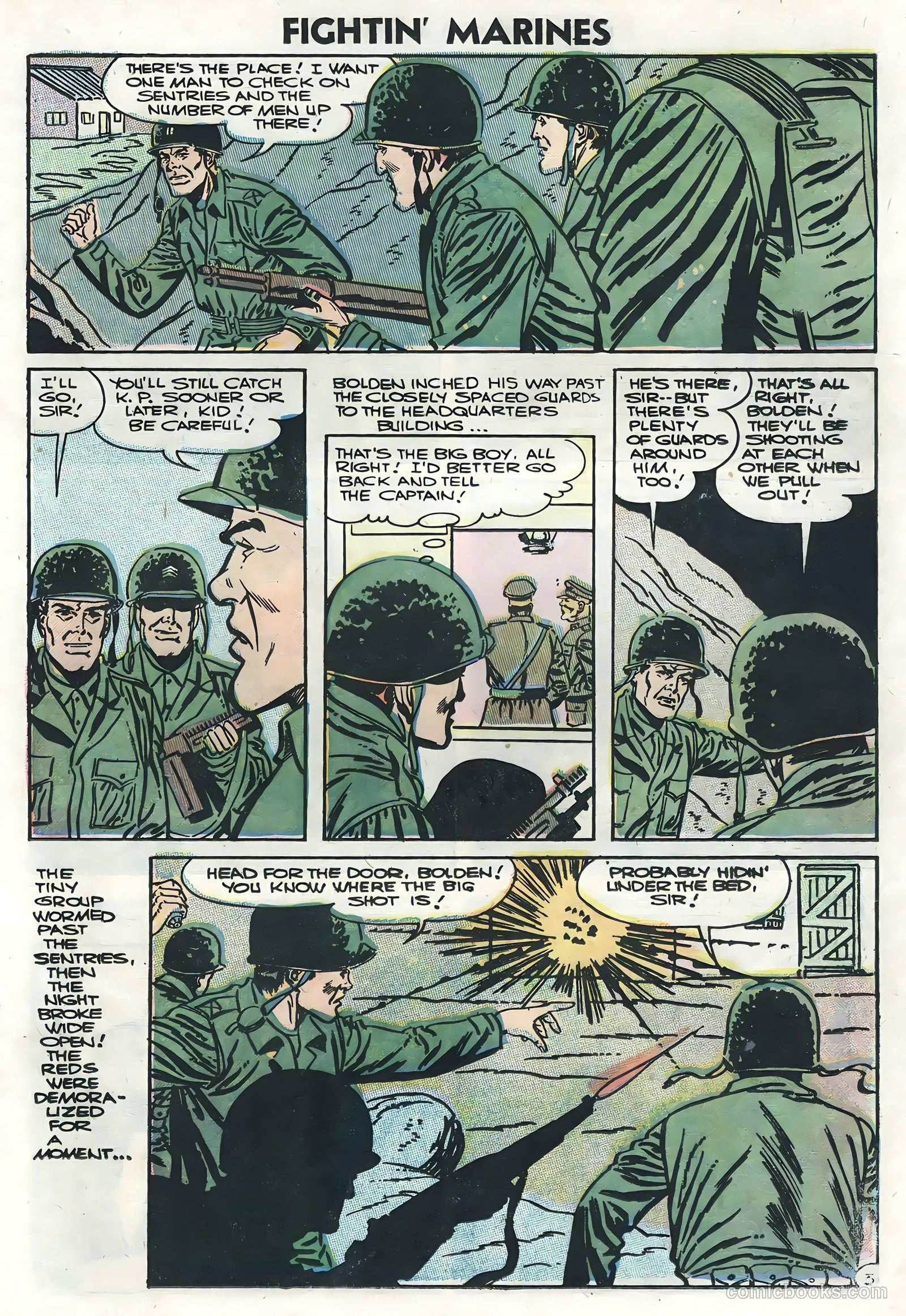Fightin' Marines #19 (1956) — page 19 of 36