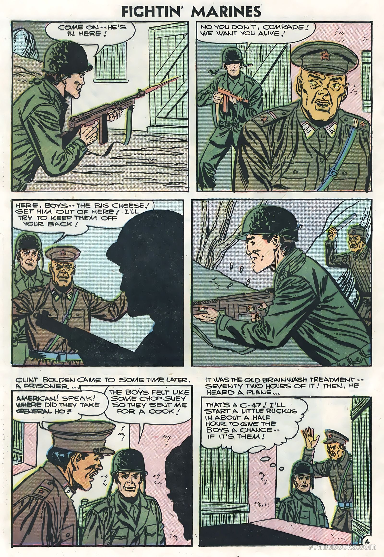 Fightin' Marines #19 (1956) — page 20 of 36