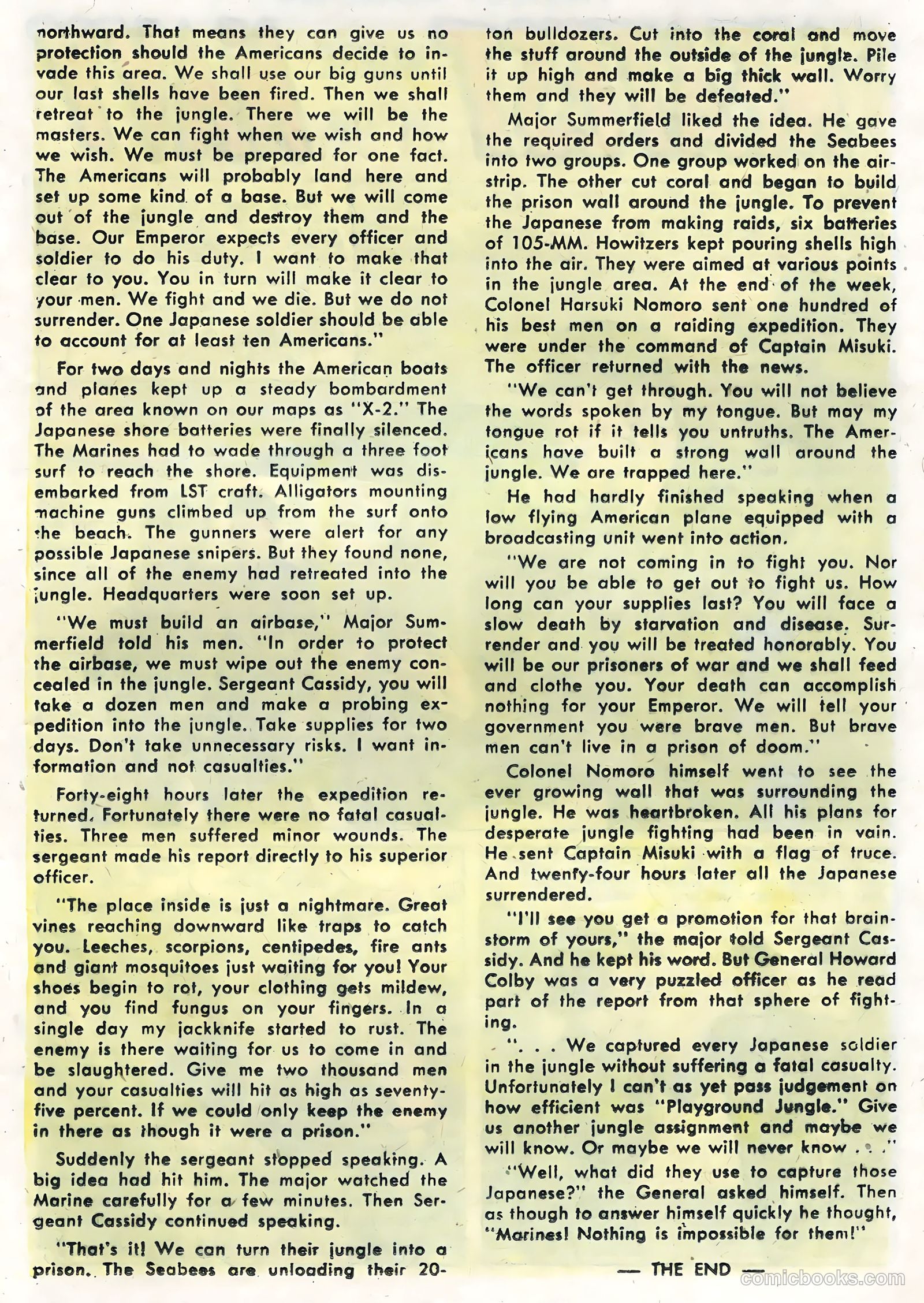 Fightin' Marines #19 (1956) — page 25 of 36