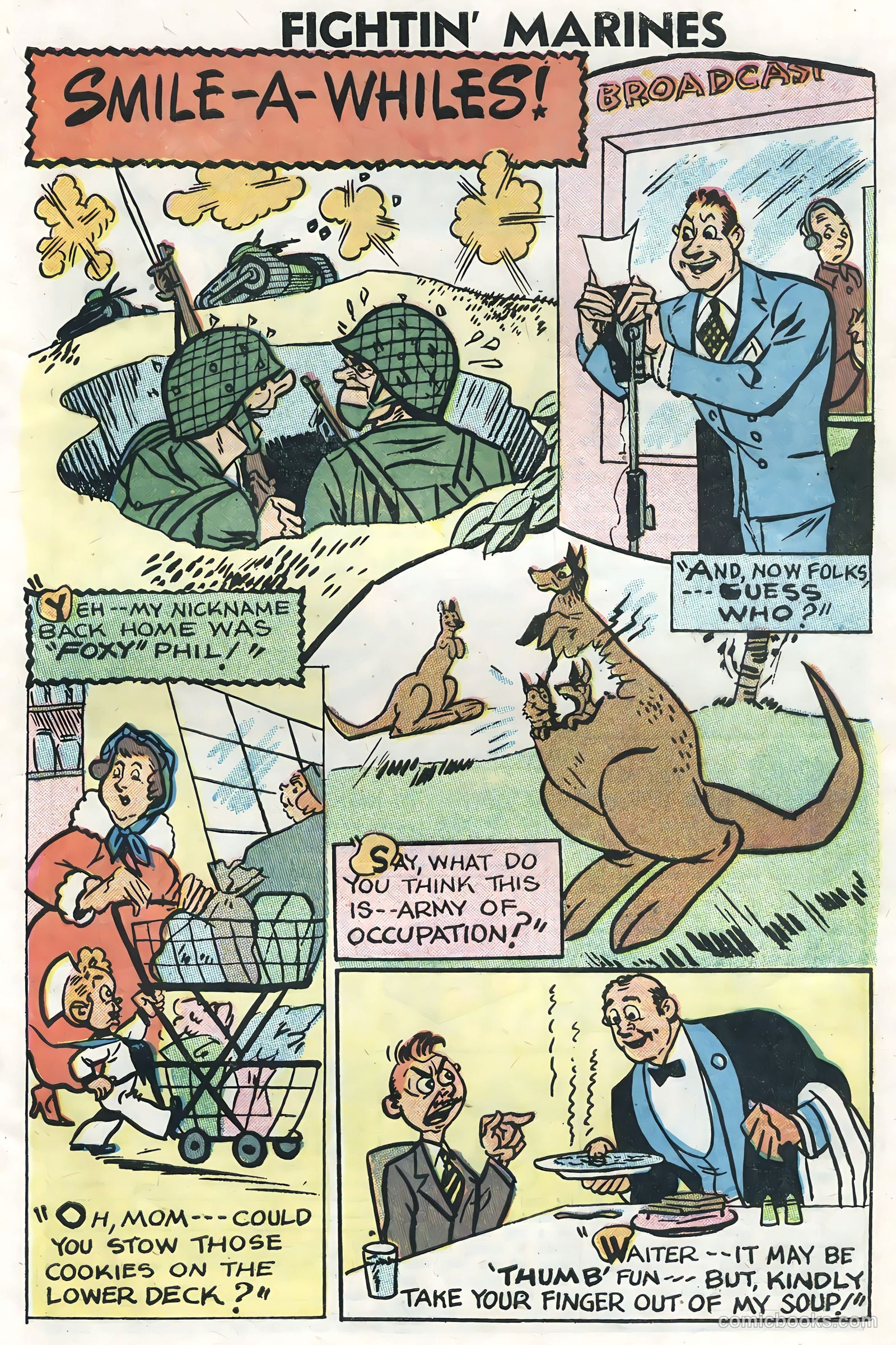 Fightin' Marines #19 (1956) — page 33 of 36