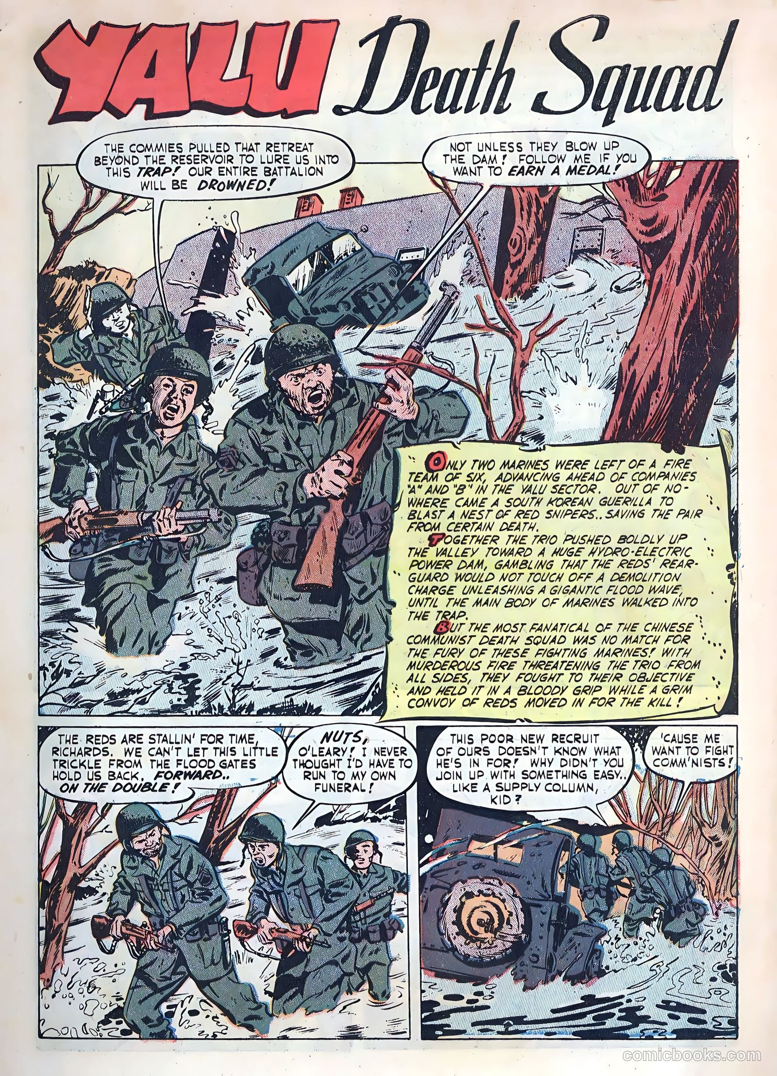 Fightin' Marines #2 (1951) — page 3 of 36