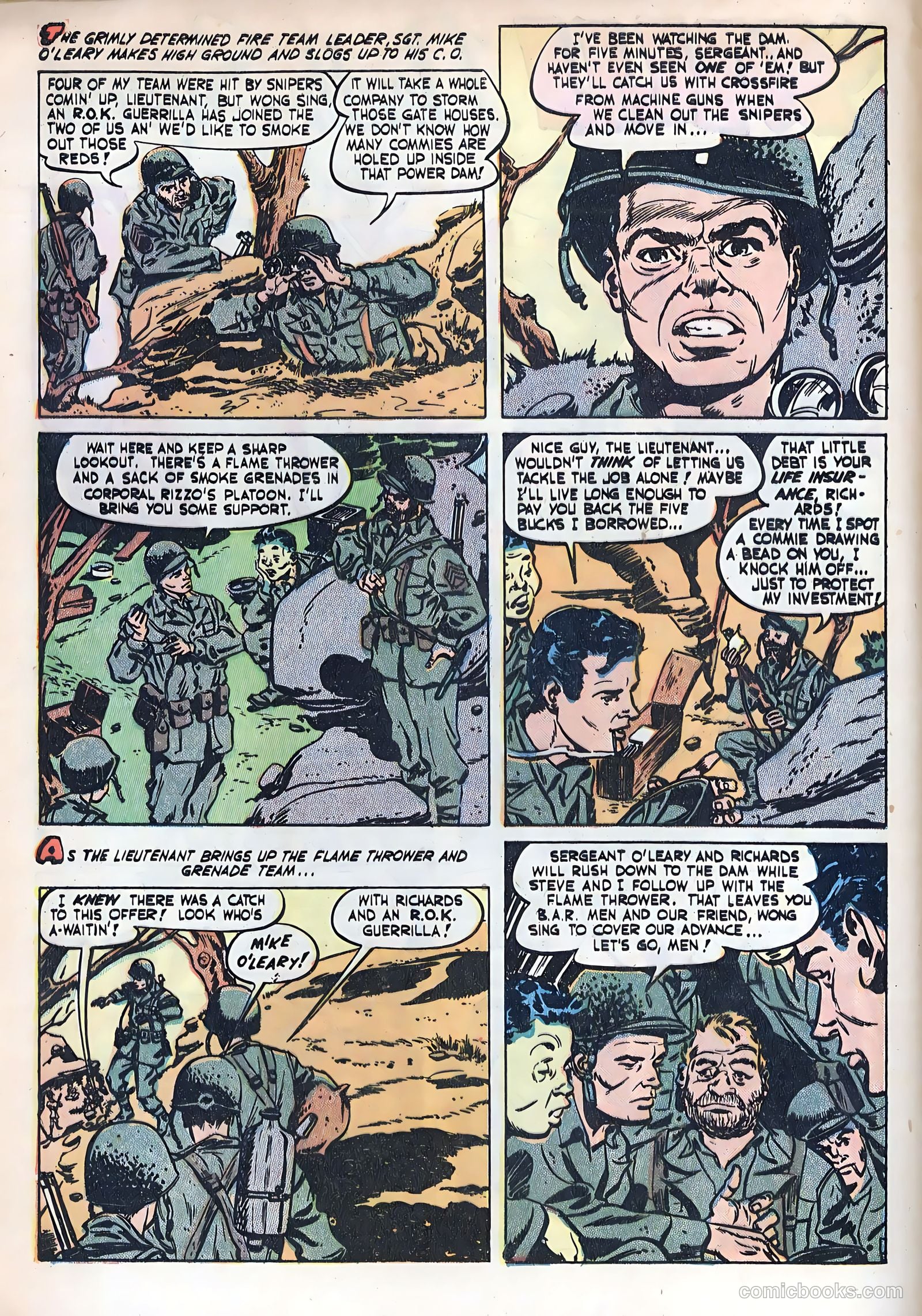 Fightin' Marines #2 (1951) — page 4 of 36