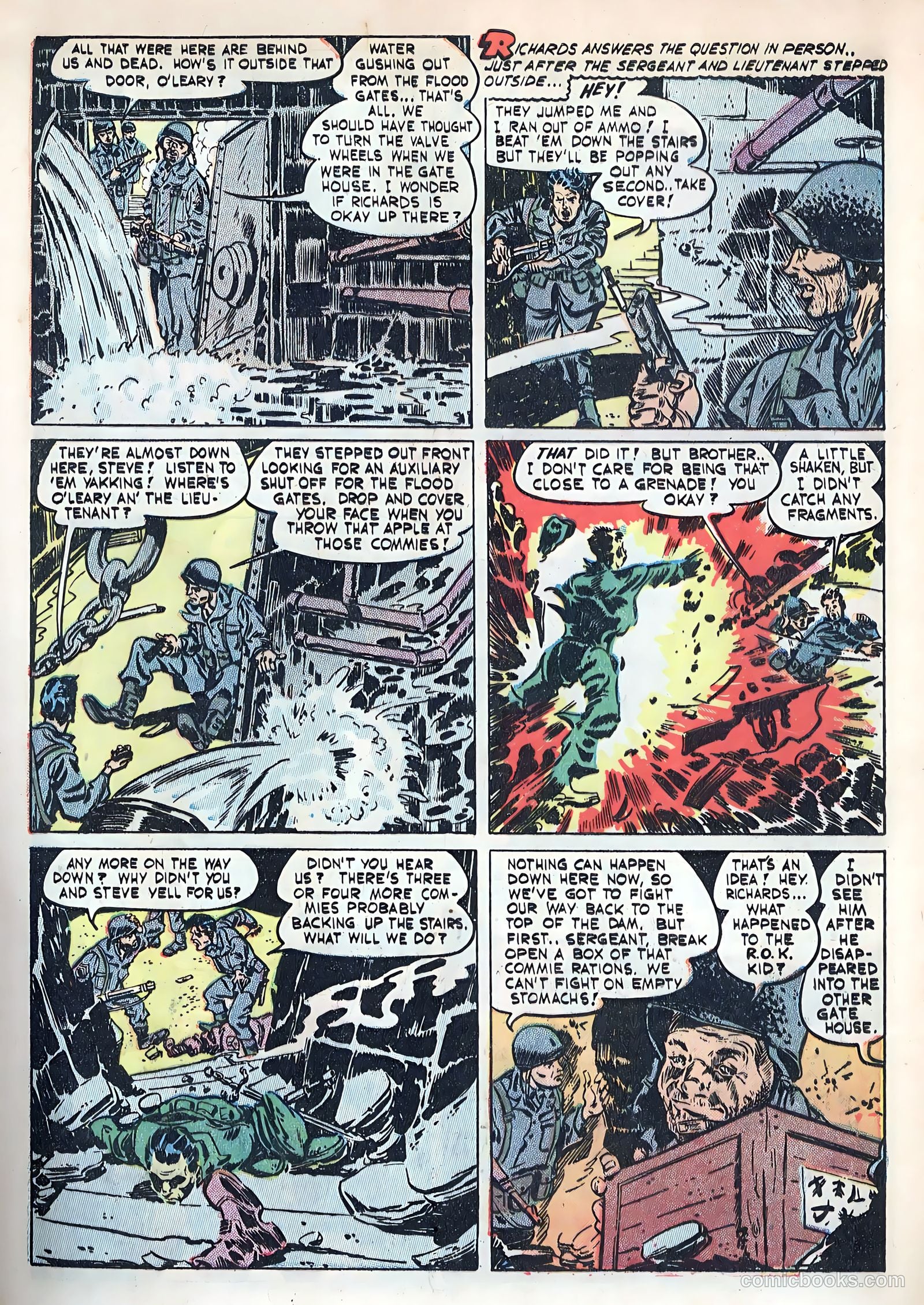 Fightin' Marines #2 (1951) — page 9 of 36