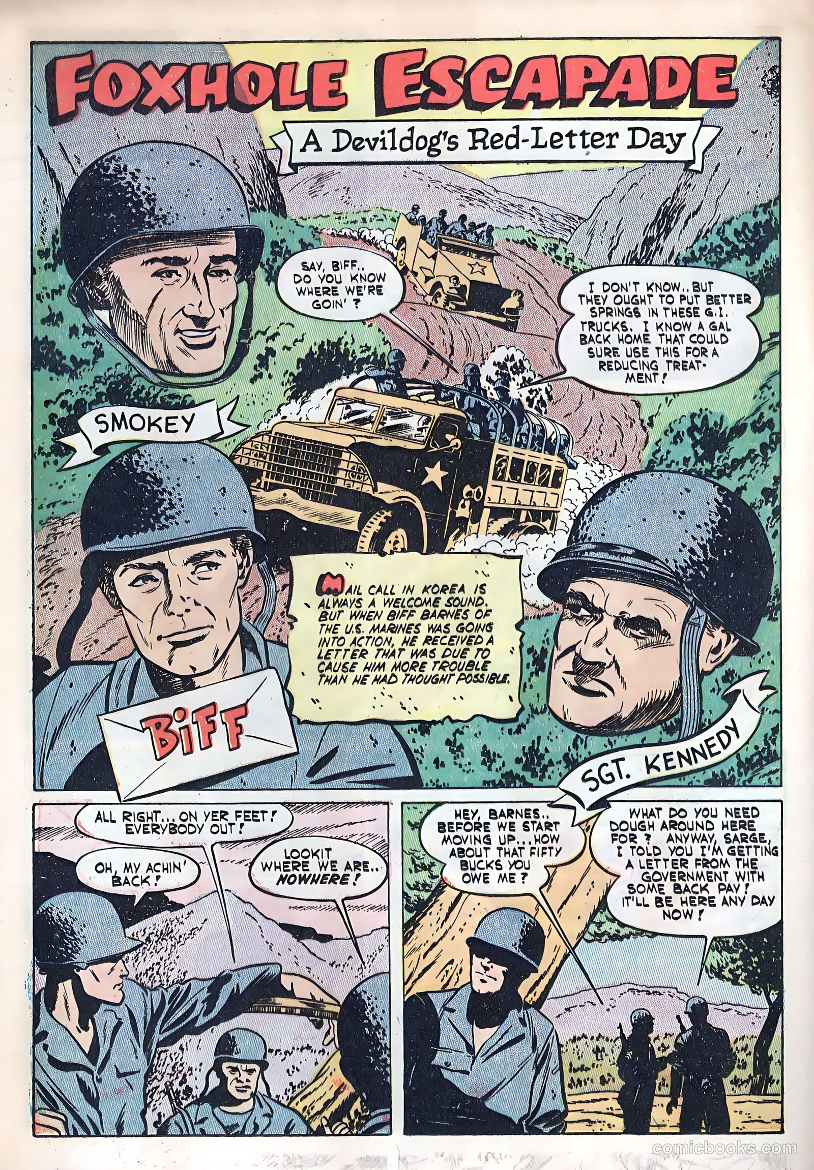 Fightin' Marines #2 (1951) — page 12 of 36