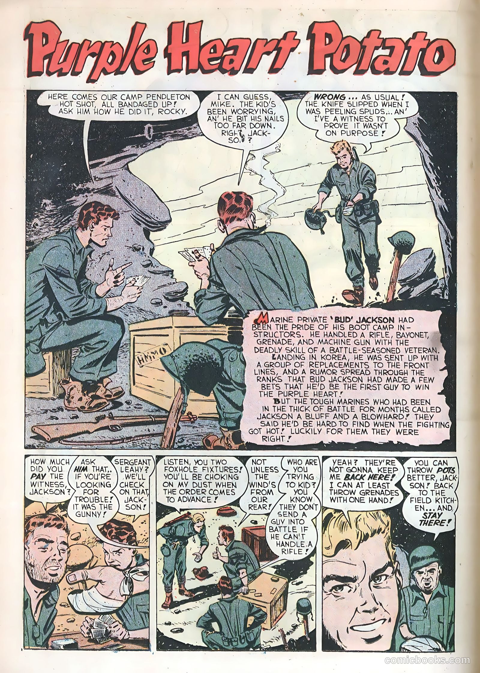 Fightin' Marines #2 (1951) — page 18 of 36