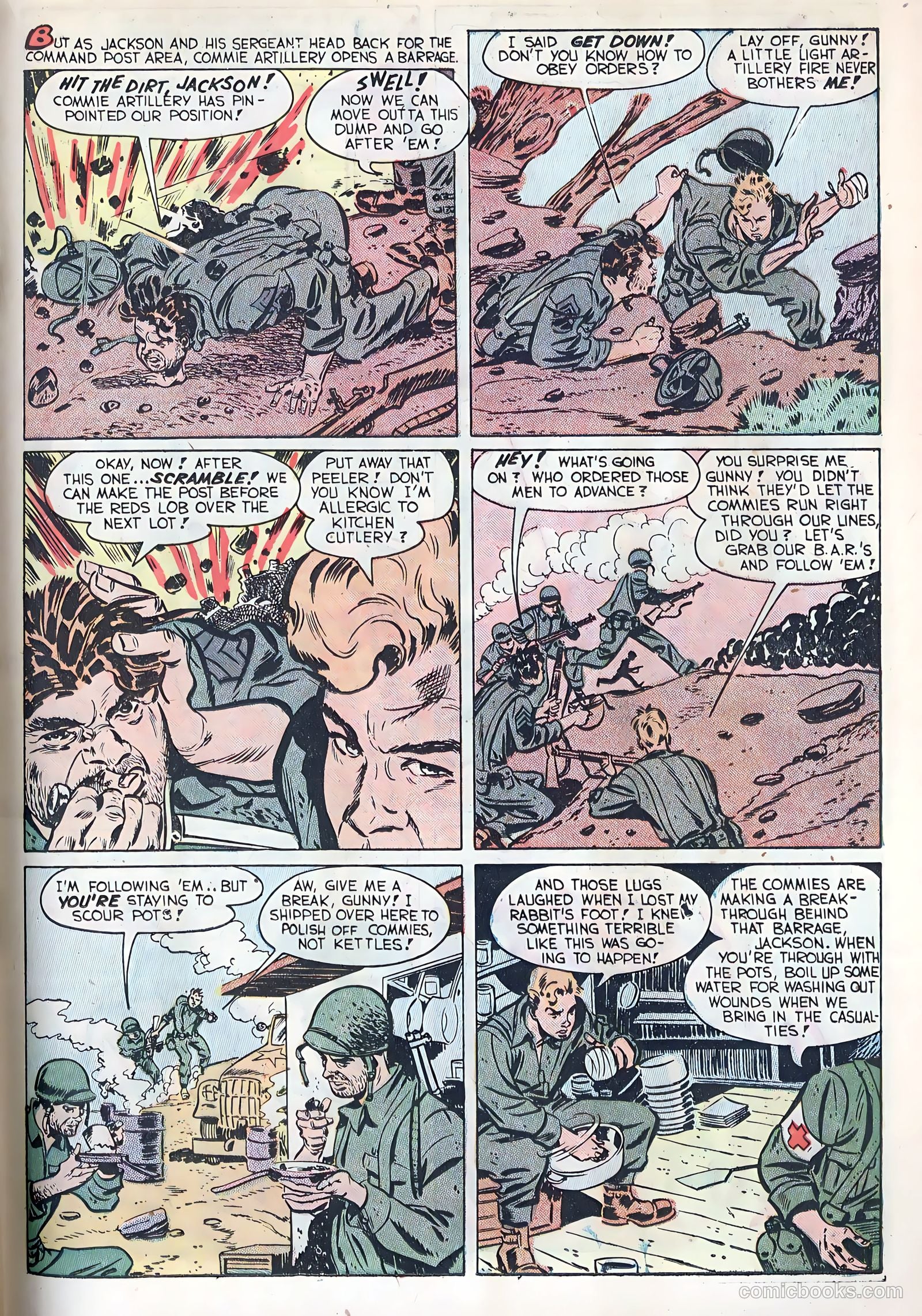 Fightin' Marines #2 (1951) — page 19 of 36