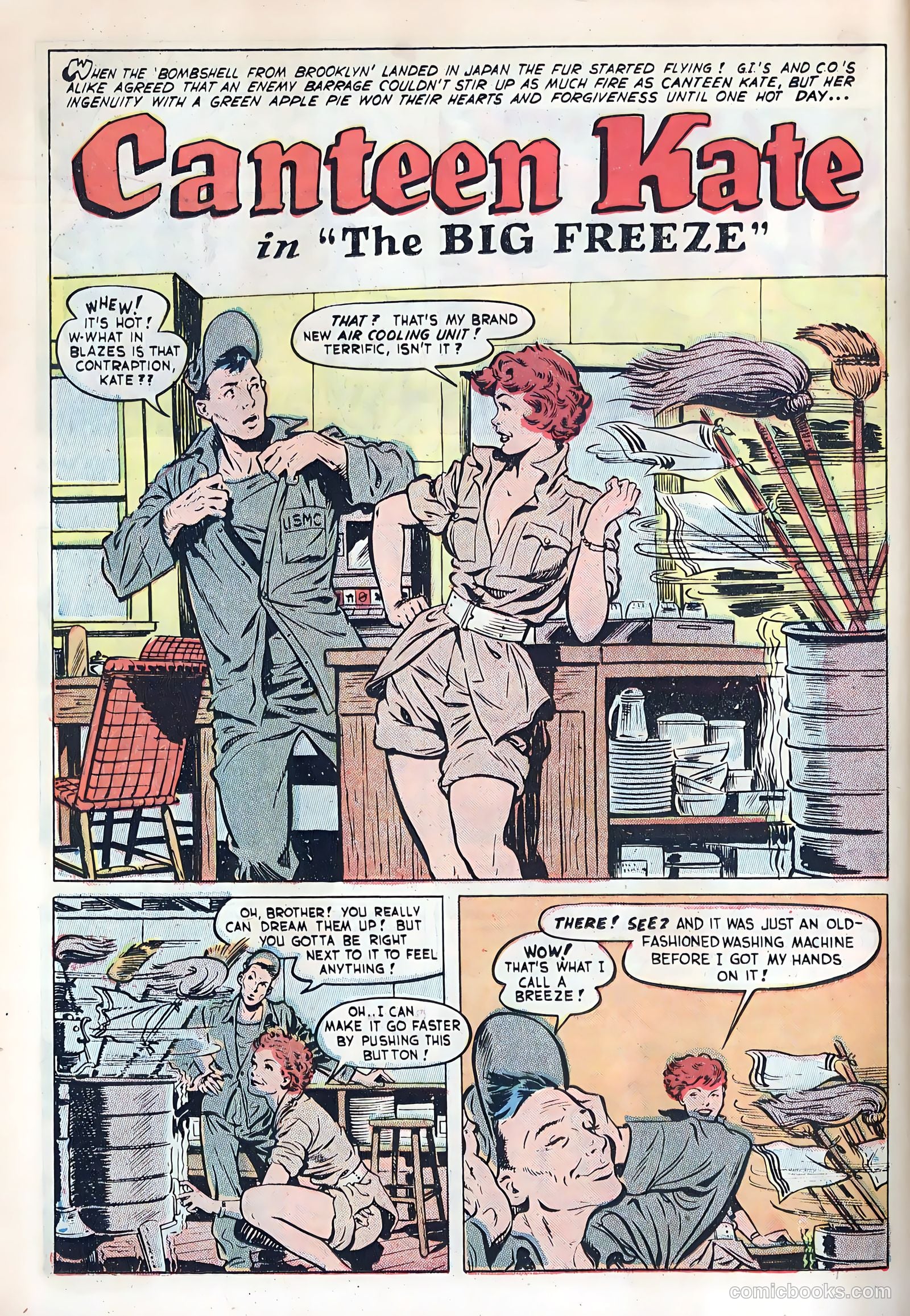 Fightin' Marines #2 (1951) — page 22 of 36
