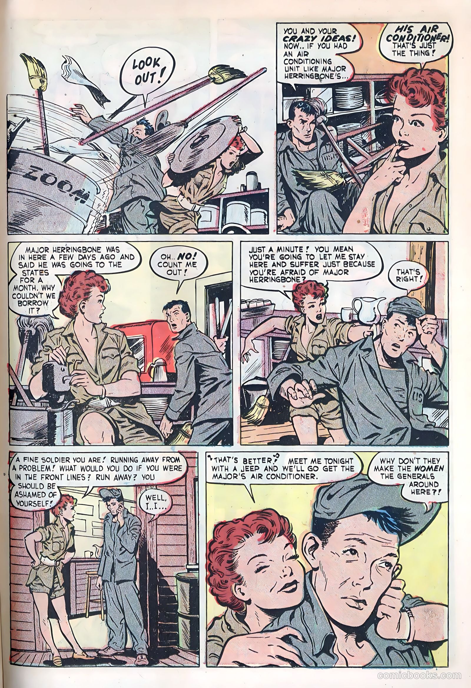 Fightin' Marines #2 (1951) — page 23 of 36