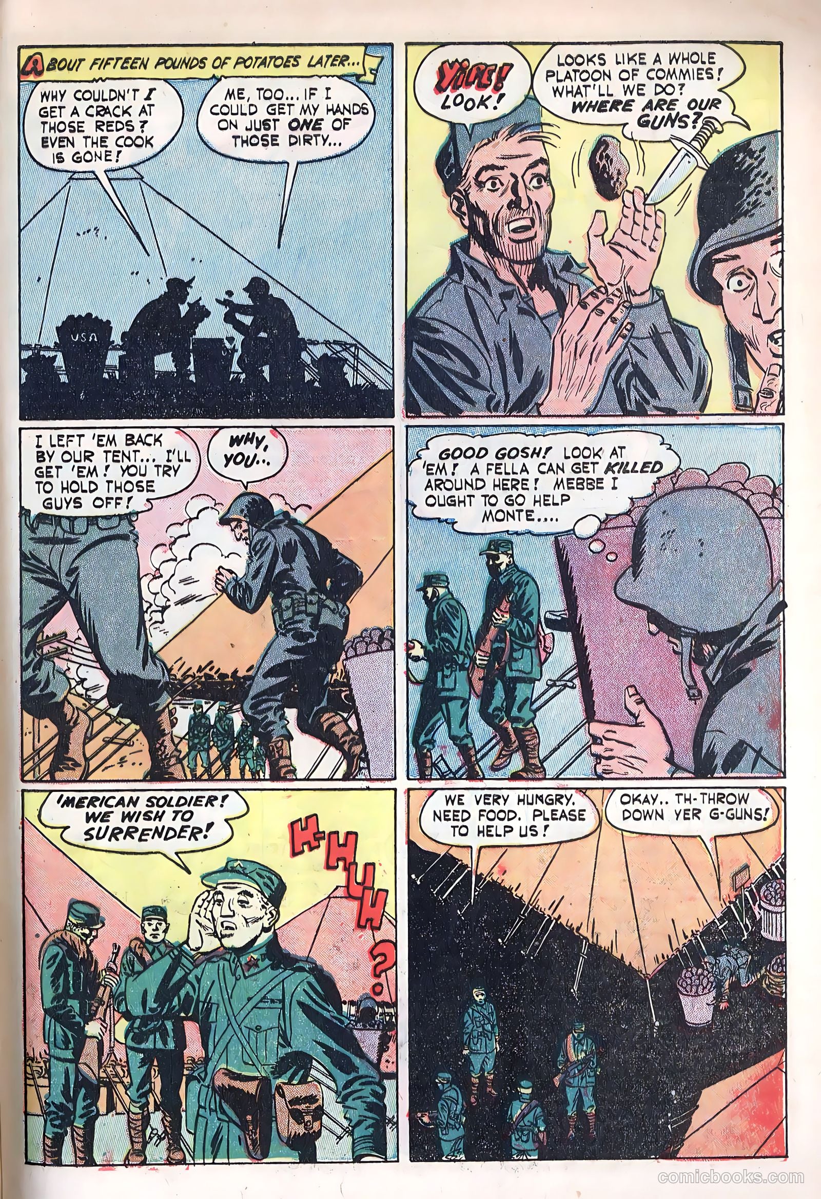 Fightin' Marines #2 (1951) — page 29 of 36