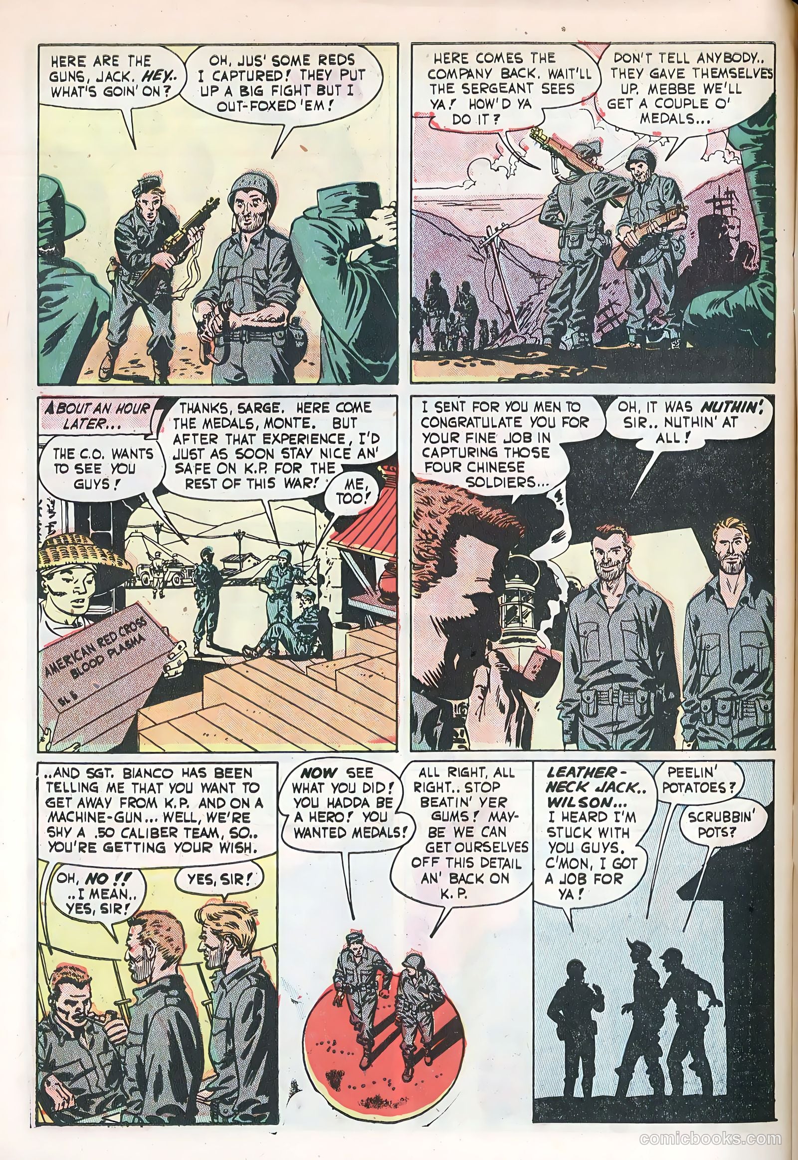 Fightin' Marines #2 (1951) — page 30 of 36