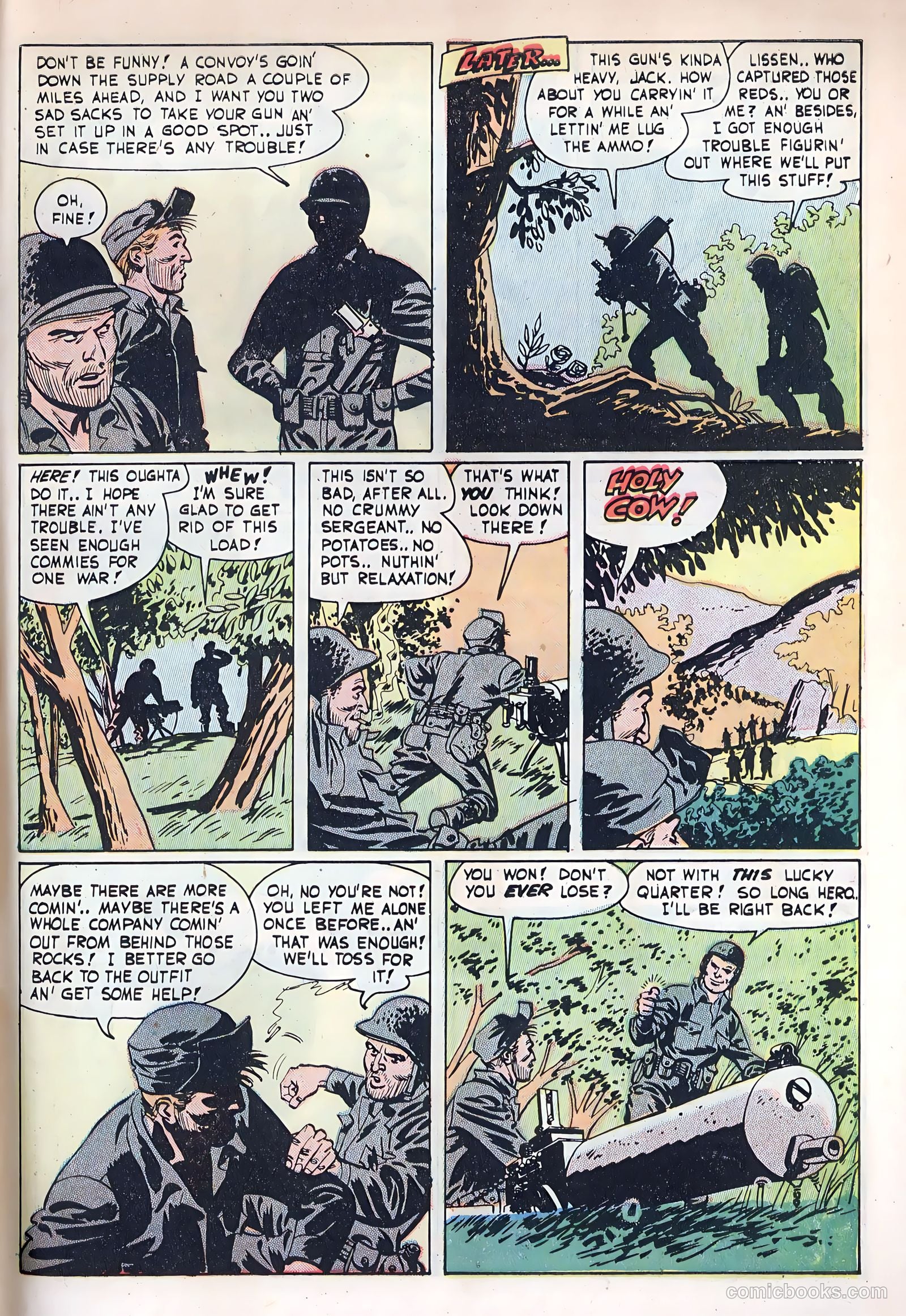 Fightin' Marines #2 (1951) — page 31 of 36