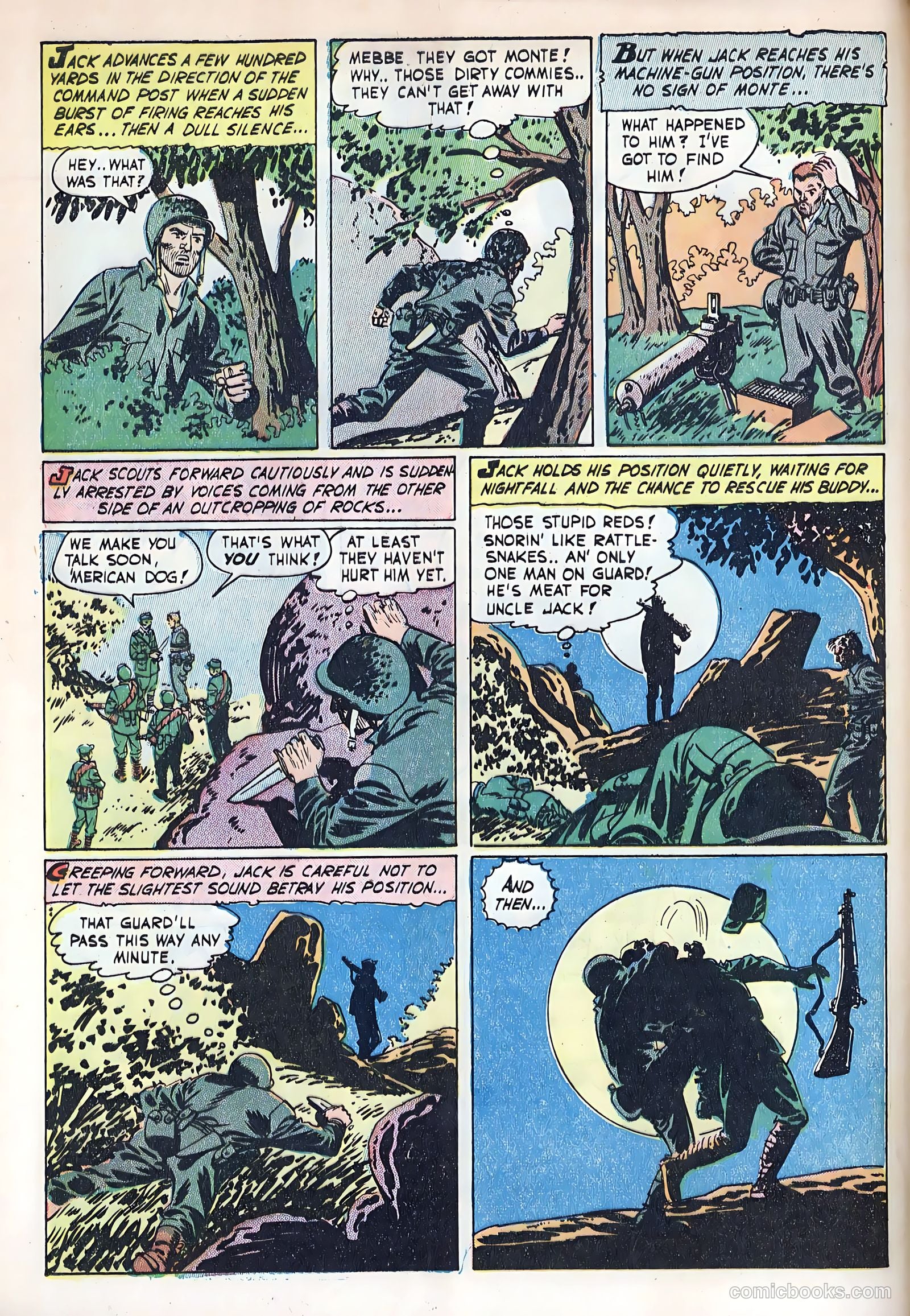 Fightin' Marines #2 (1951) — page 32 of 36