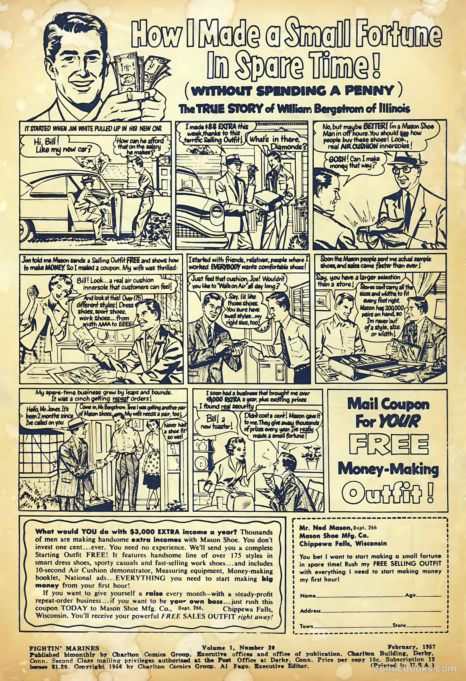 Fightin' Marines #20 (1957) — page 2 of 36