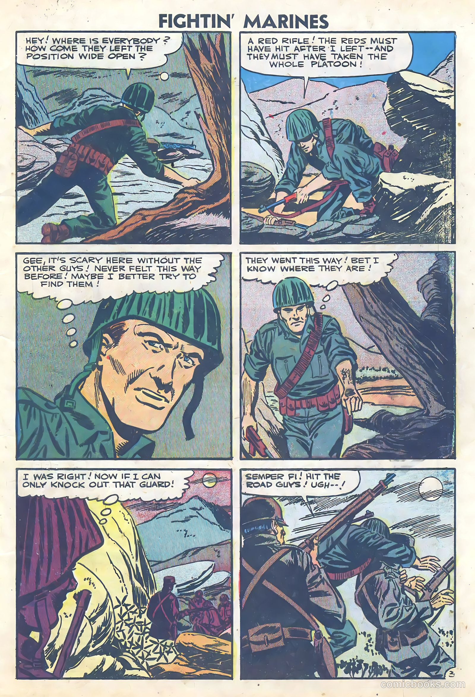 Fightin' Marines #20 (1957) — page 5 of 36